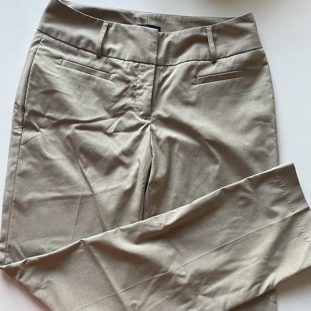 Beige pants Harvé Bernard - Depop