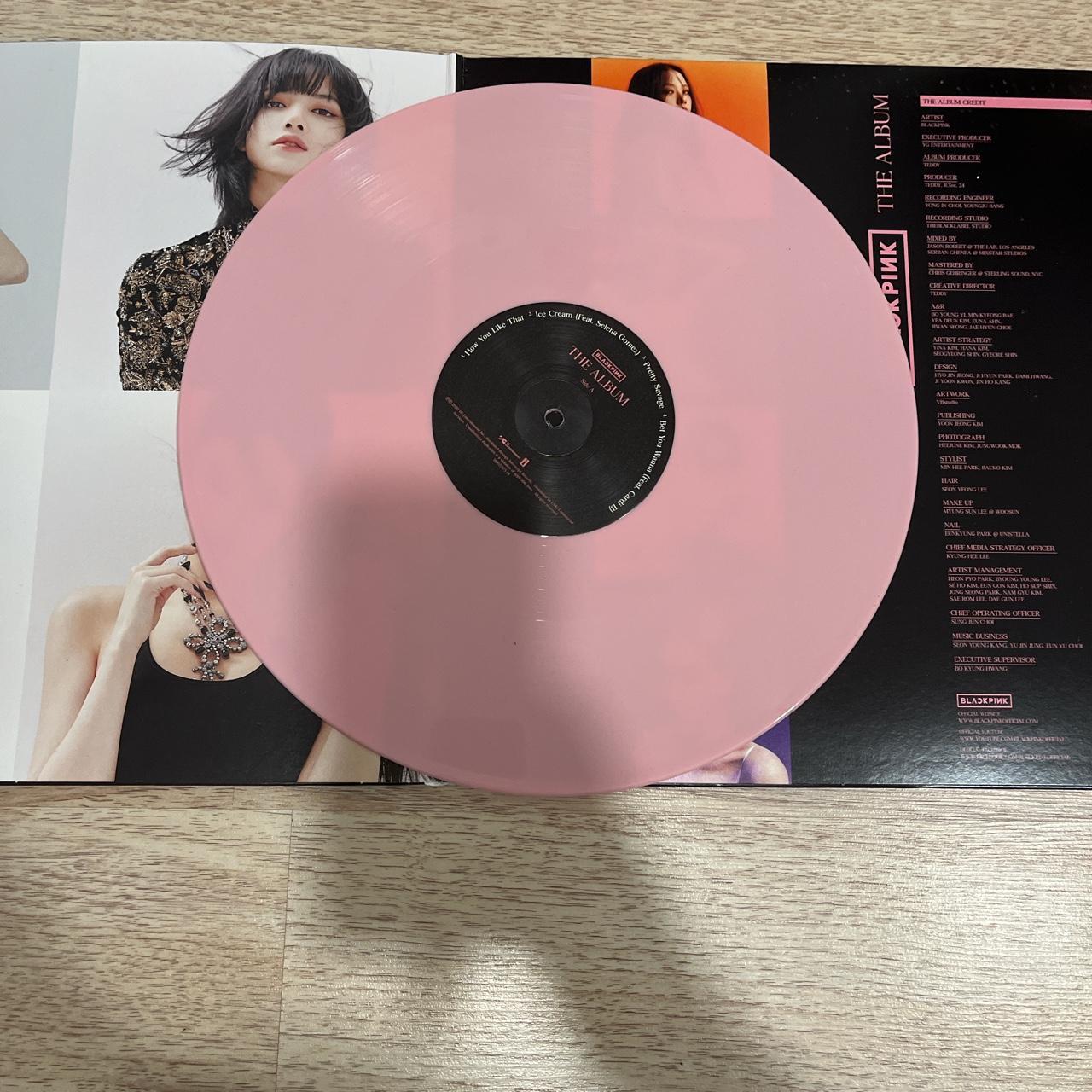 Black Pink “the Album” Pink Vinyl Depop