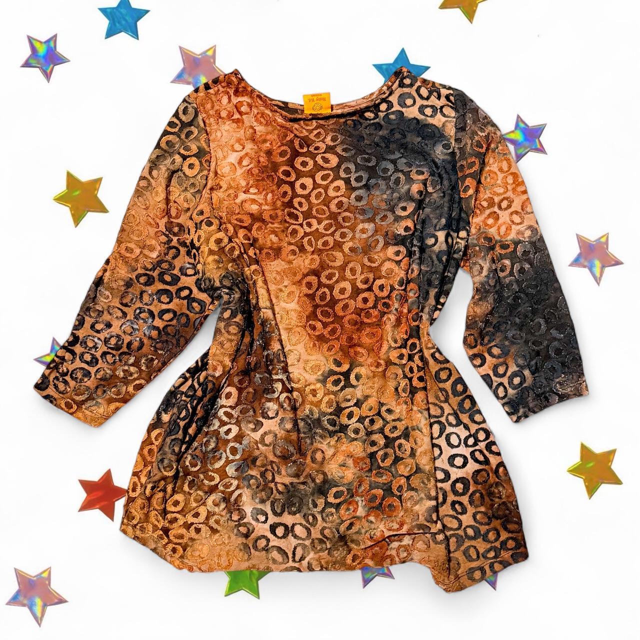 Ruby Rd. Women's Blouse - Brown/Multi - XXL – Rub… - image 3