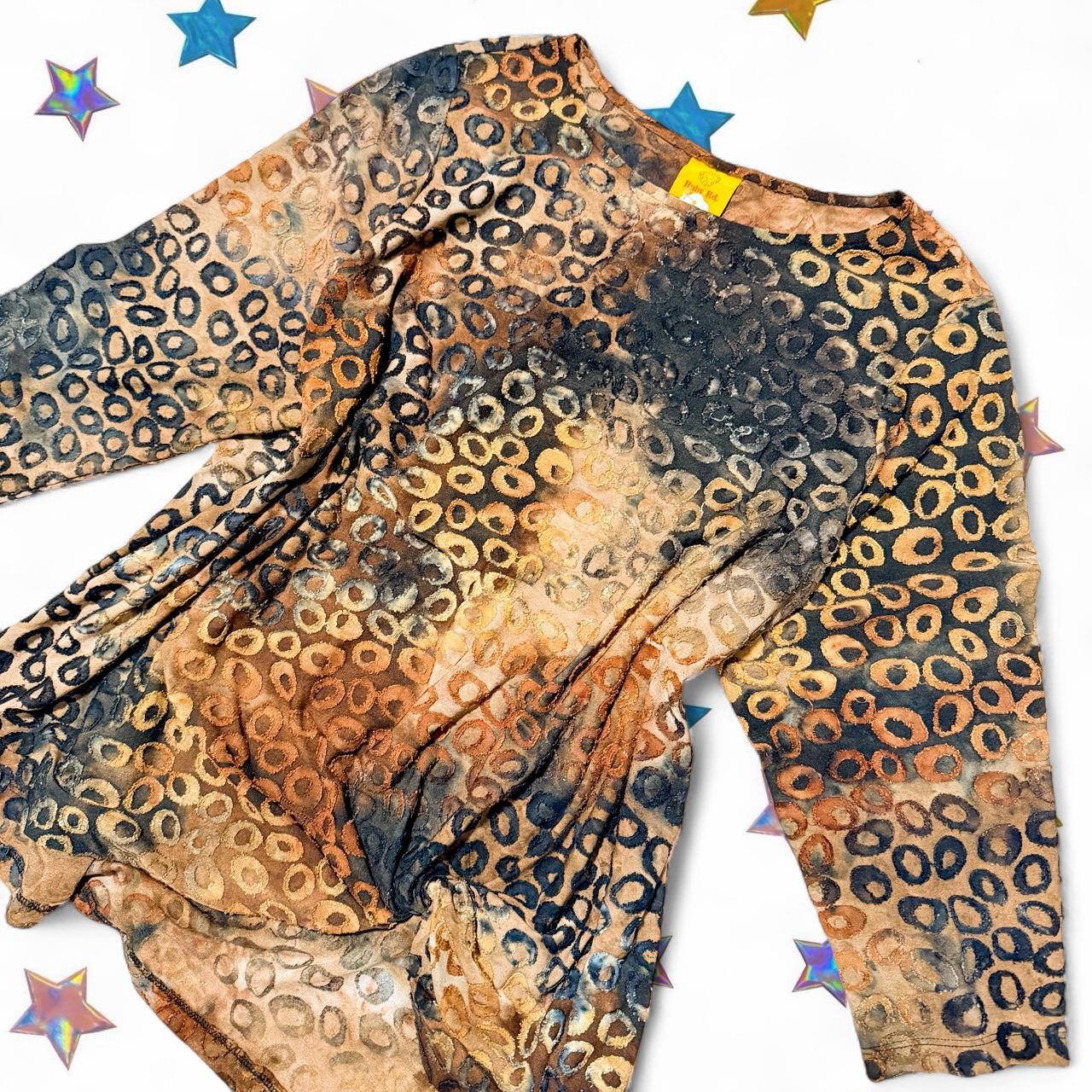 Ruby Rd. Women's Blouse - Brown/Multi - XXL – Rub… - image 2