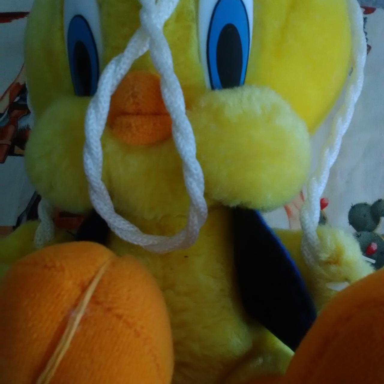 "Tweety Bird"on swing stuffed animal. Brand Looney... Depop