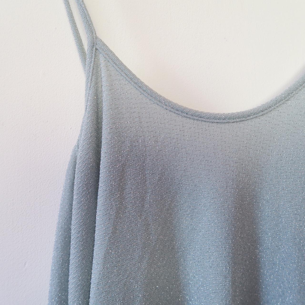 Strappy party dress. Pale pastel mint green colour... - Depop