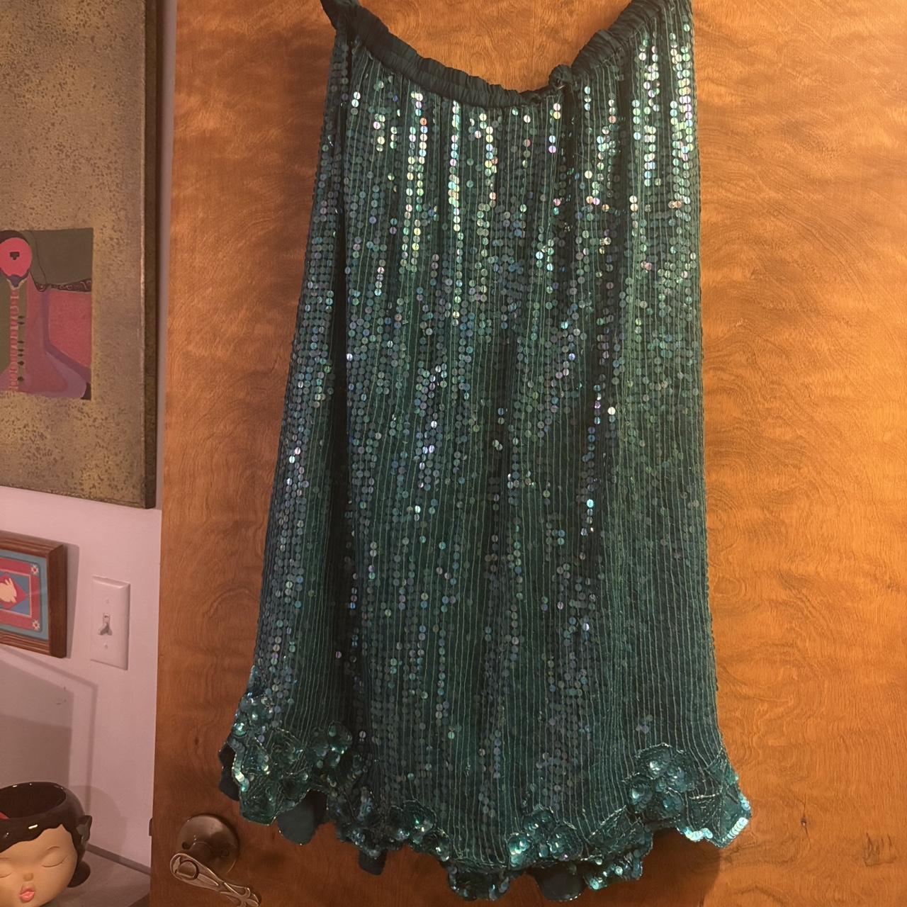 Scala Women's Skirt - Green - M – VINTAGE SCALA S… - image 1