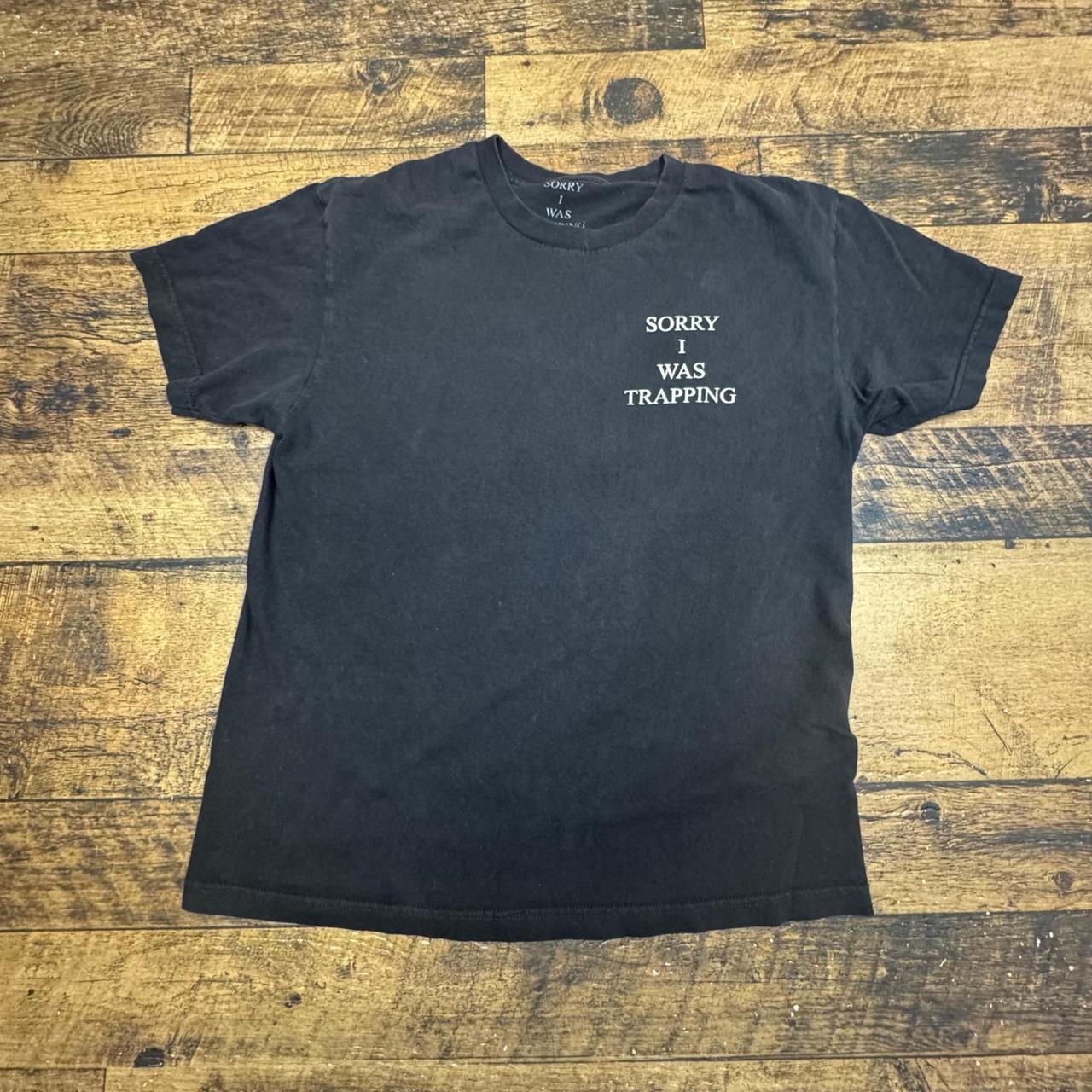 Preloved Men's T-shirt - Black - L – Sorry I Was … - image 1