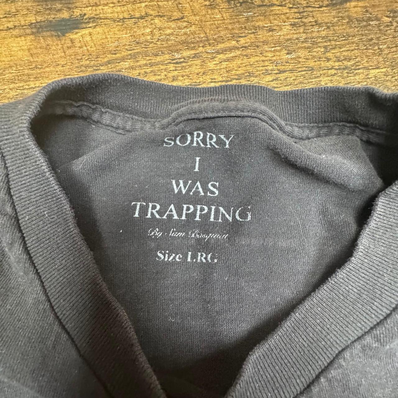 Preloved Men's T-shirt - Black - L – Sorry I Was … - image 3