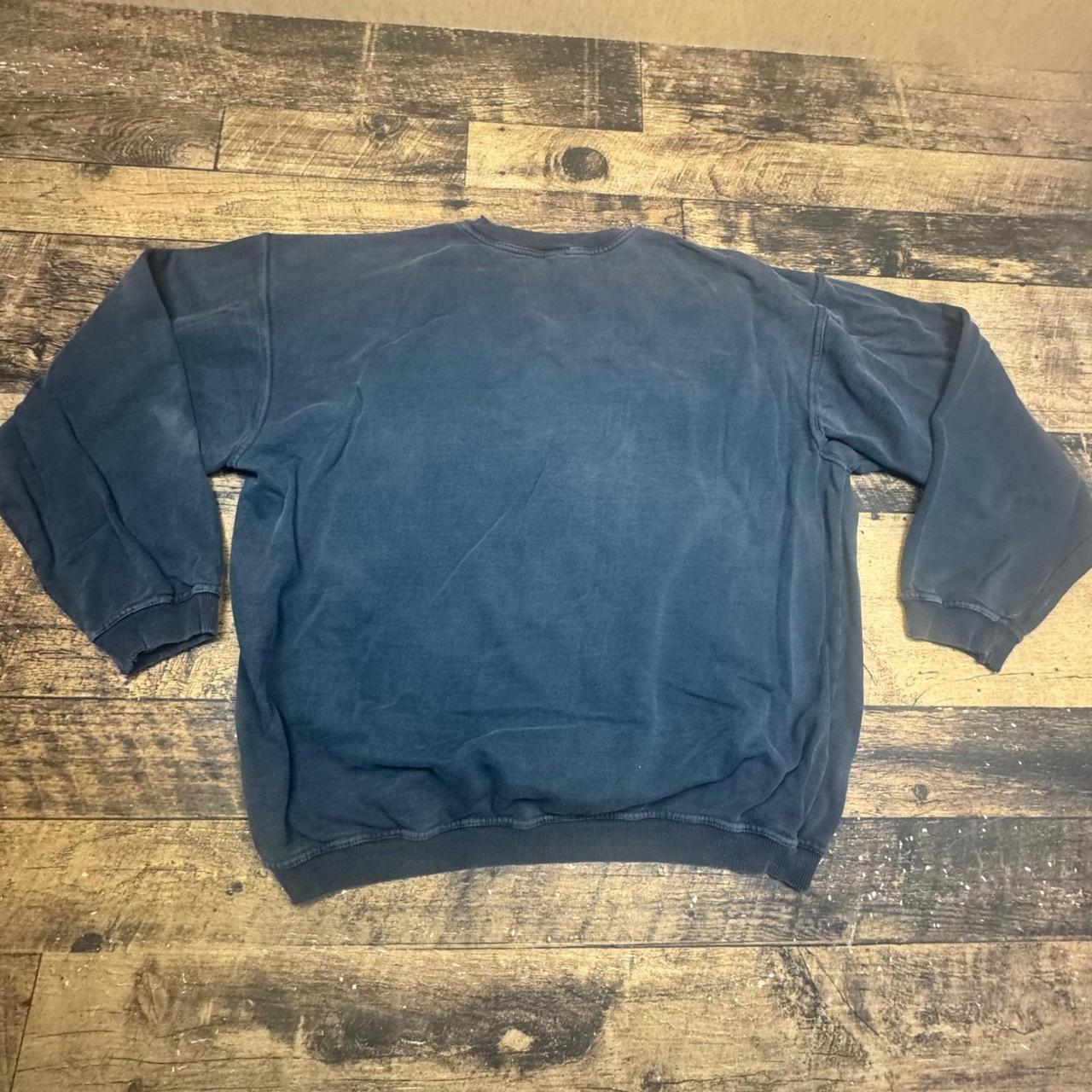 Vintage Men's Sweatshirt - Grey/Black - XL – Disn… - image 6