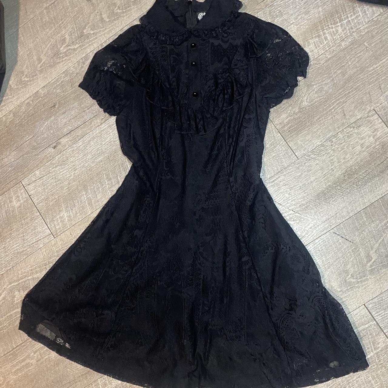 Killstar dress with collar & lace detail comes from... - Depop
