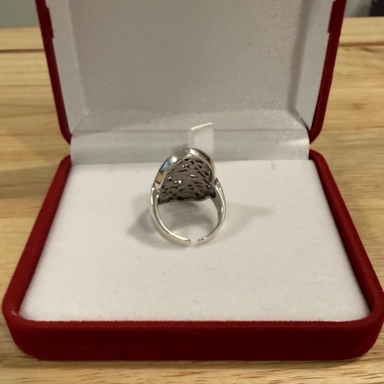 Women's Ring - Silver – Peruvian Silver Adjustabl… - image 2