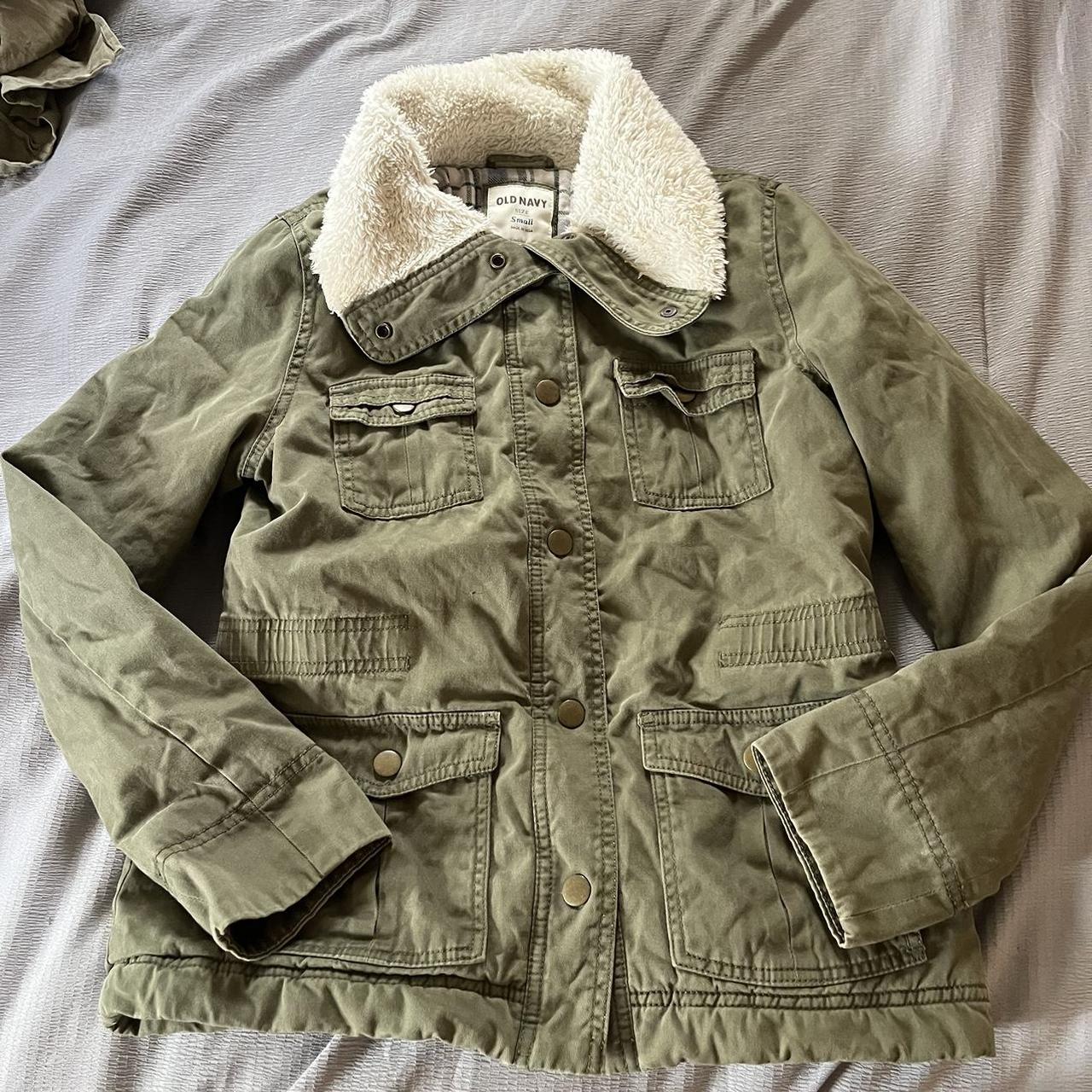 Old navy hot sale green parka