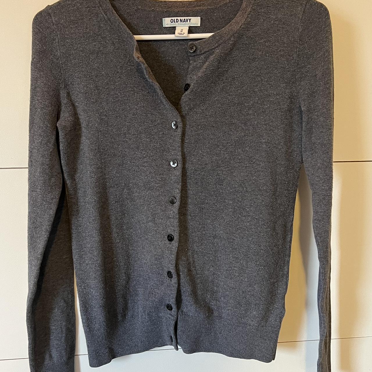 Old navy grey on sale cardigan