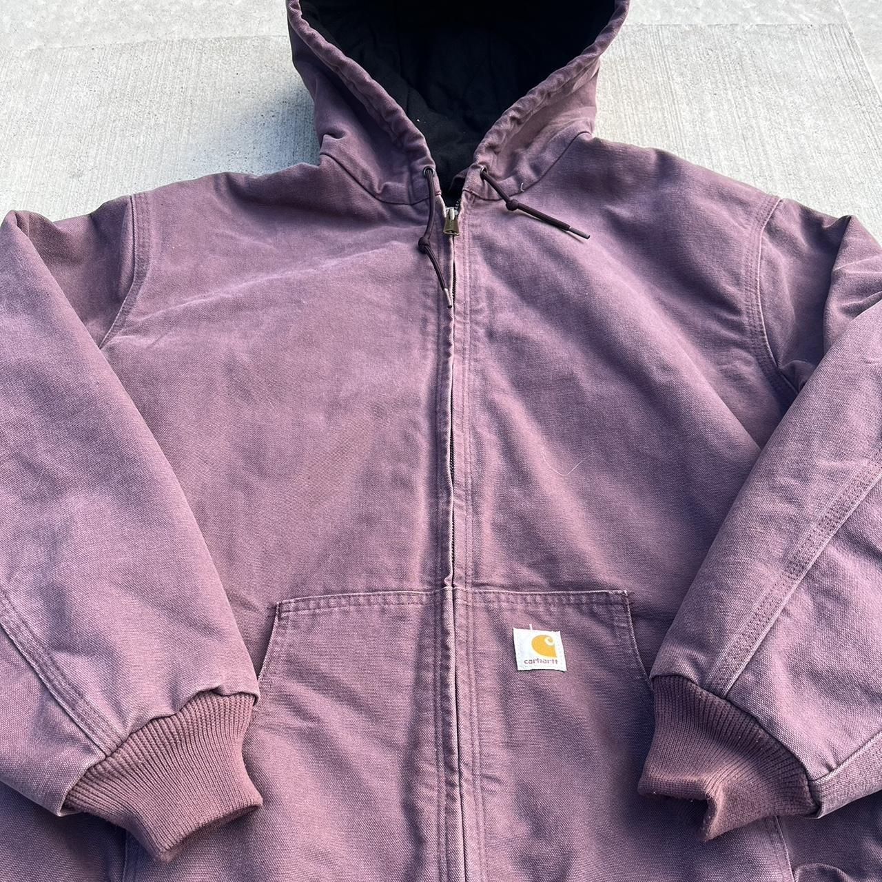 Carhartt women's store jacket purple