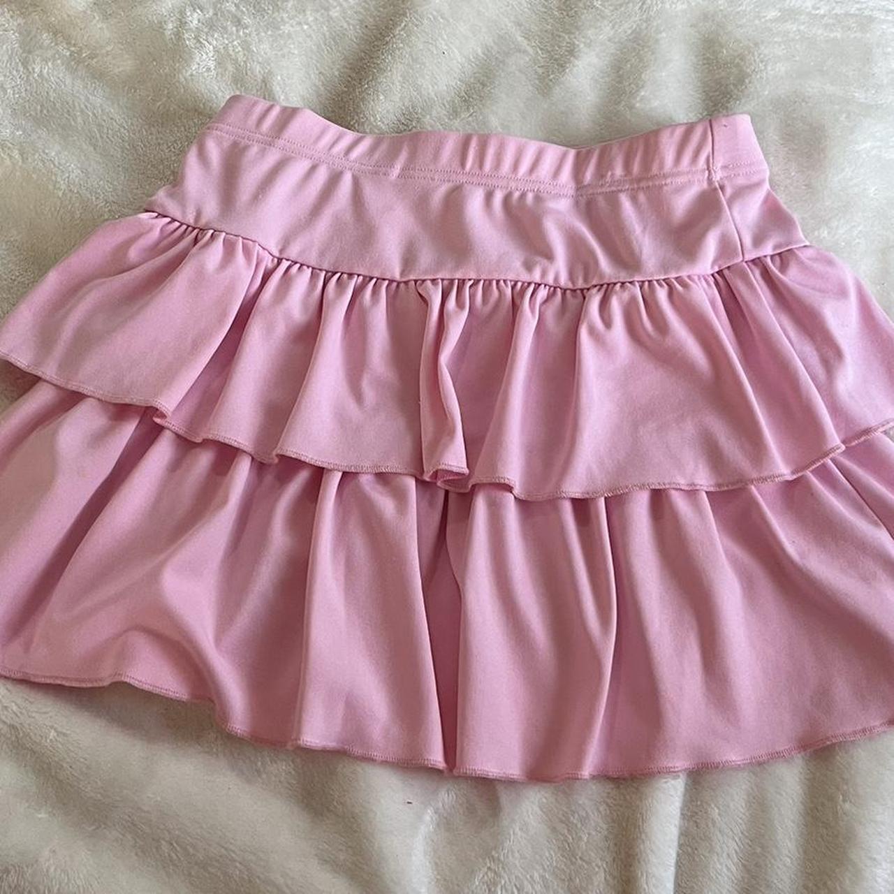 Pink y2k mini skirt 🎀🍦 - size xs/s - like new, a... - Depop