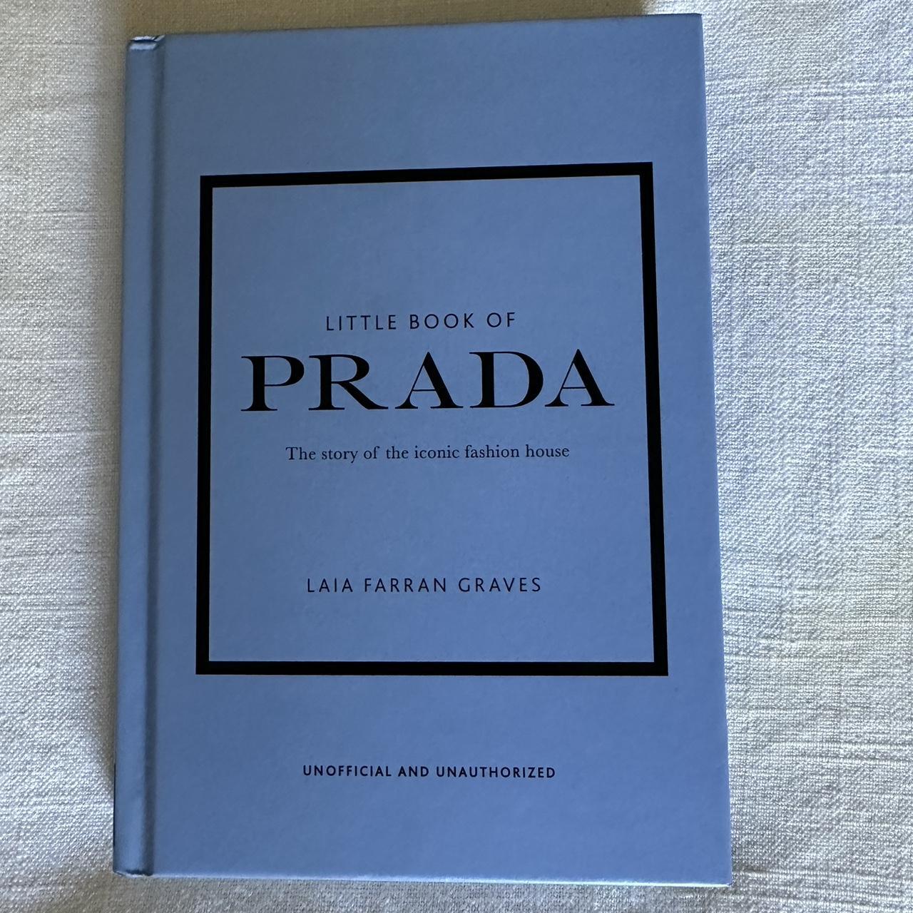 little book of prada used as coffee table decor - Depop