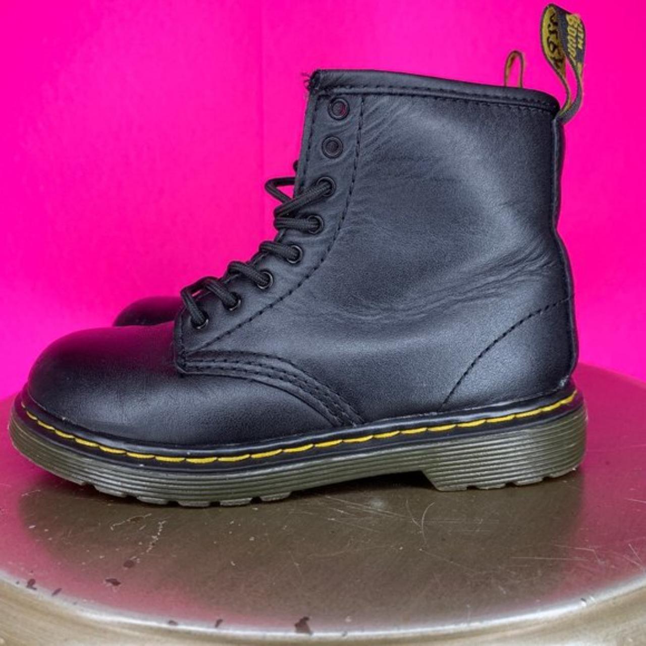 DR. MARTENS YOUTH 1460 SOFTY T LEATHER LACE UP... Depop