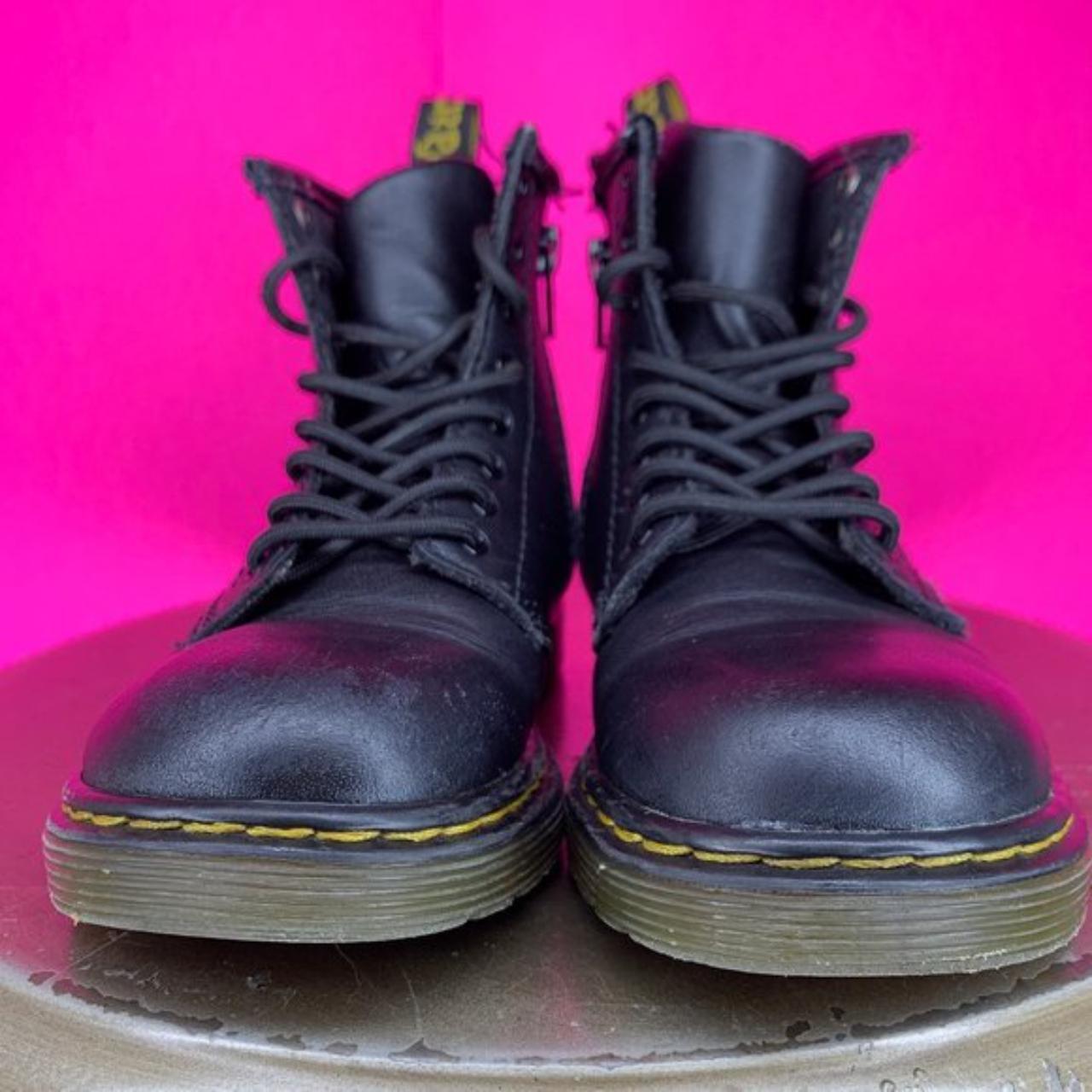 DR. MARTENS YOUTH 1460 SOFTY T LEATHER LACE UP... Depop