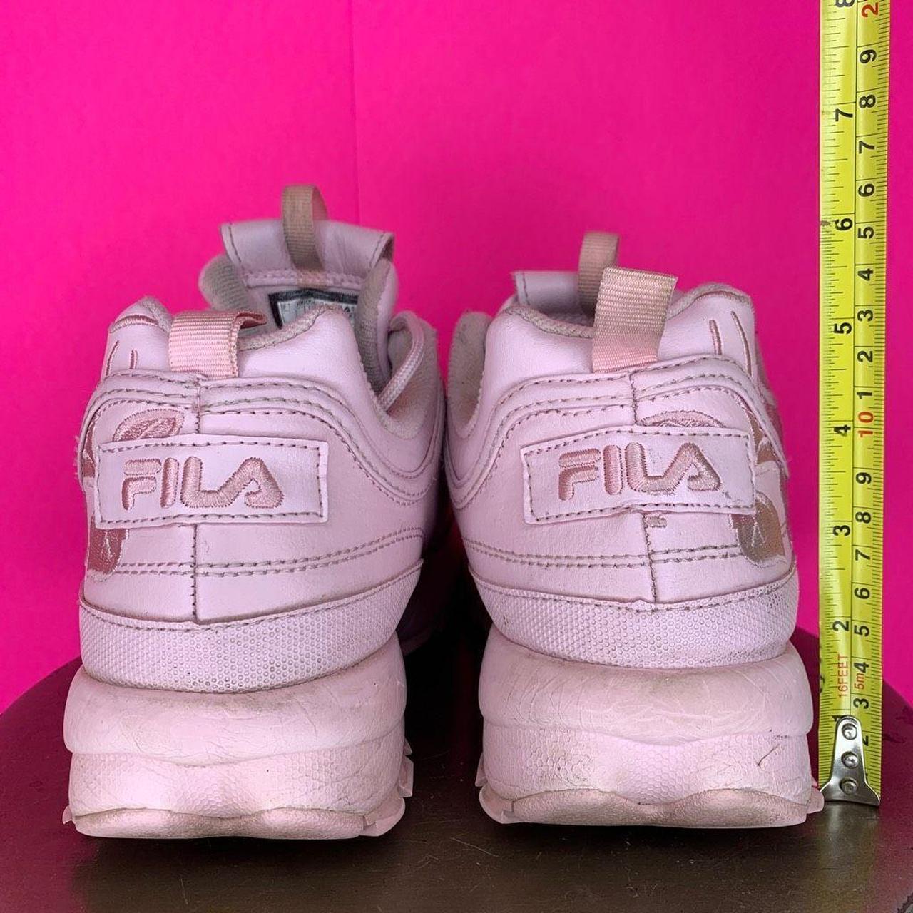 Fila Women's Pink Trainers | Depop