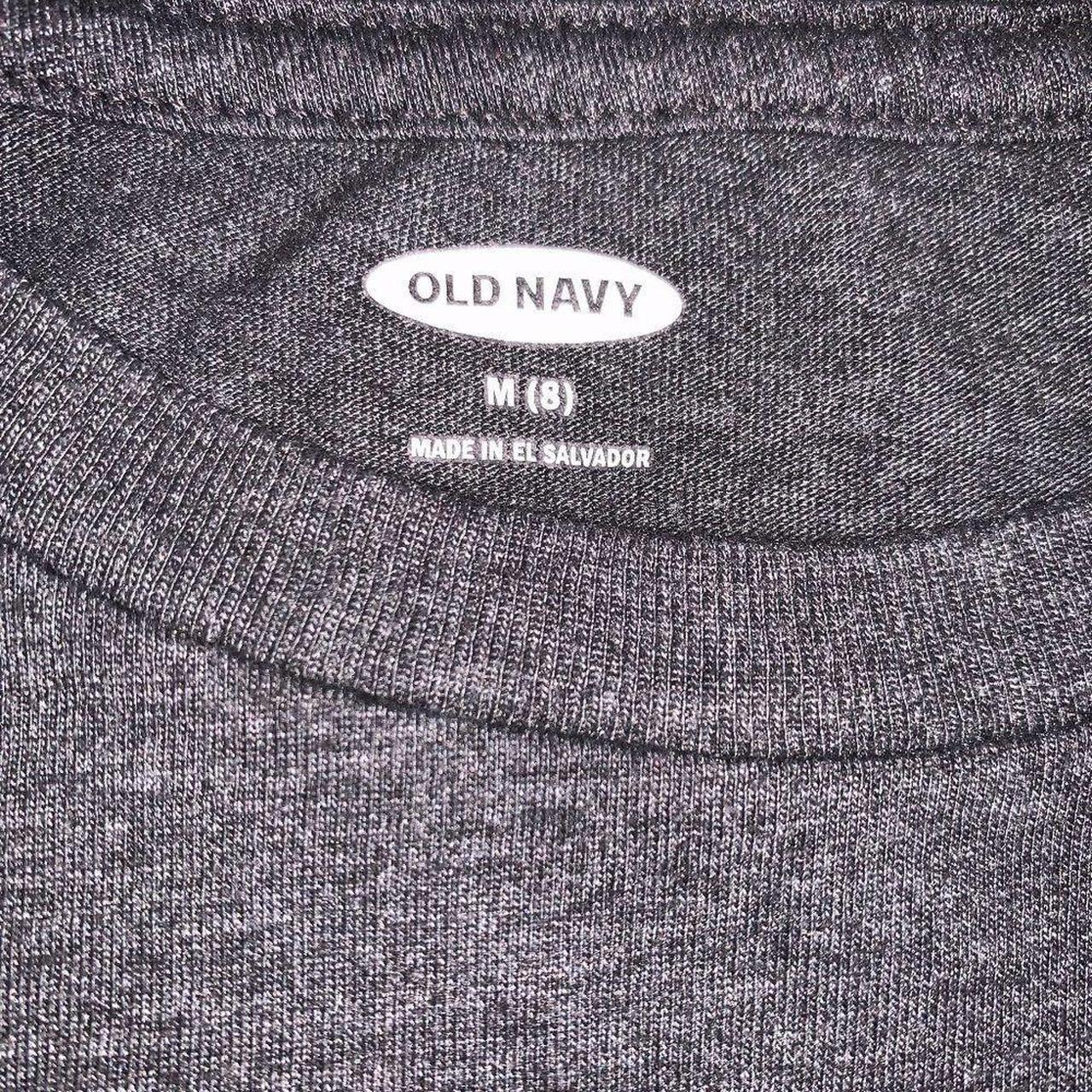 Old Navy Grey T-shirt | Depop