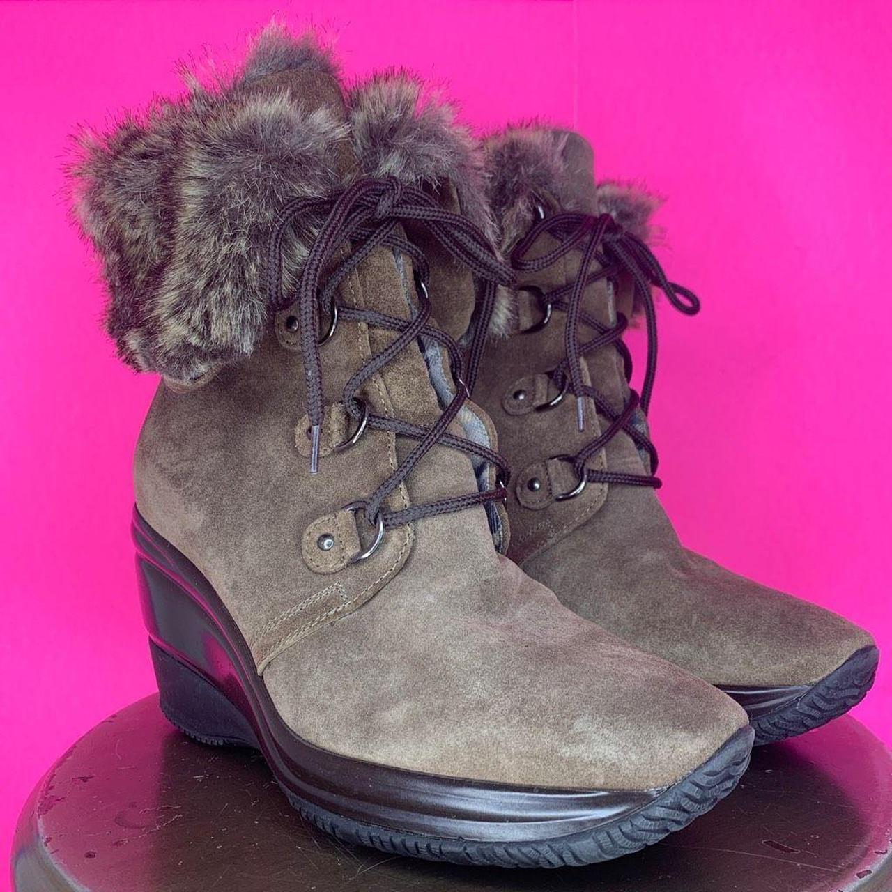 Aquatalia waterproof suede clearance booties