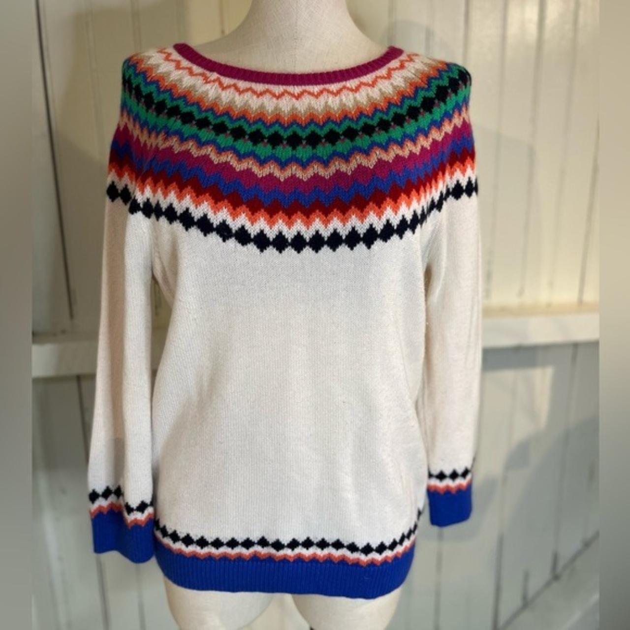 VTG Talbots Apres Ski Medium Lambswool Sweater faire Depop