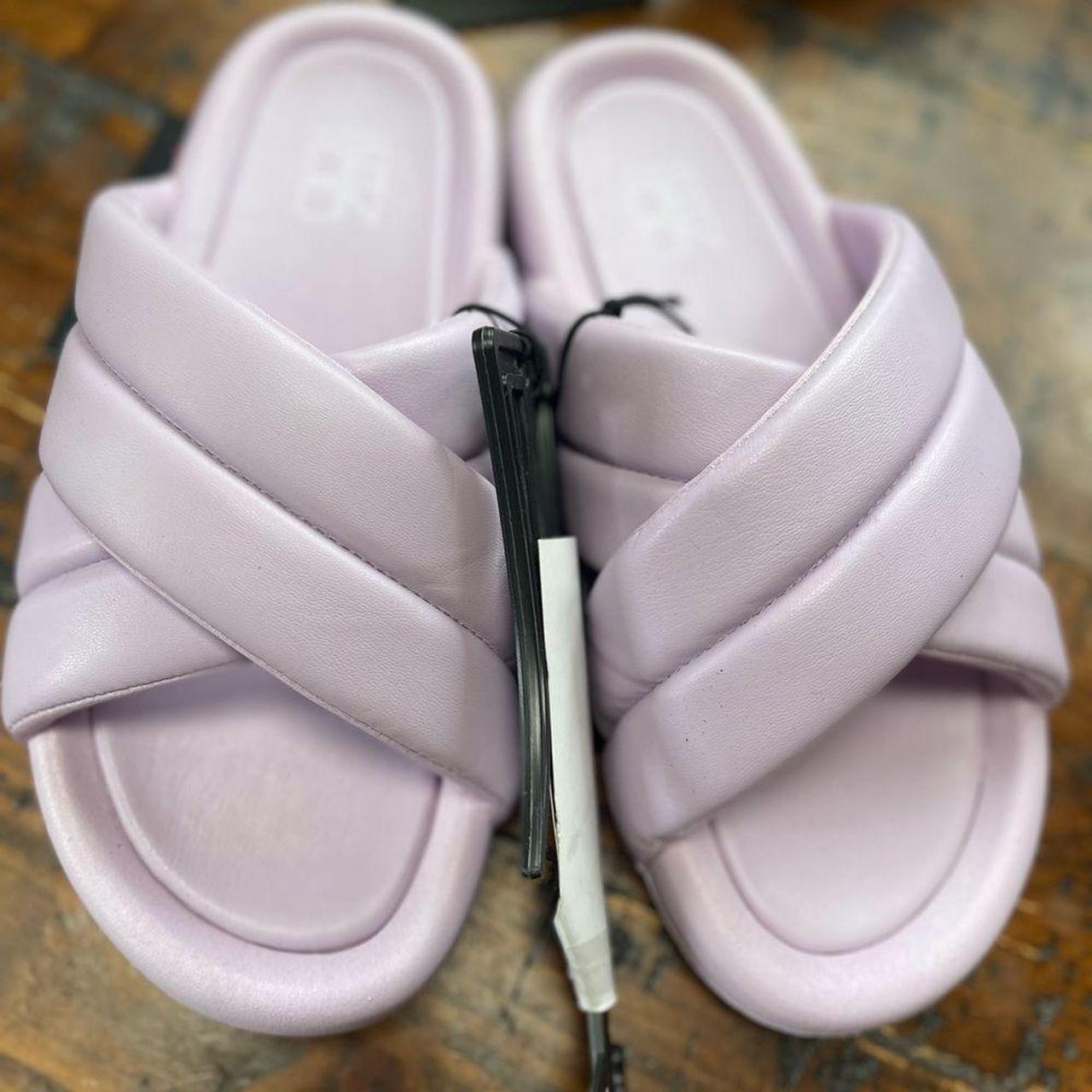 NOBO NO BOUNDARIES MEMORY FOAM Purple Puffy - Depop