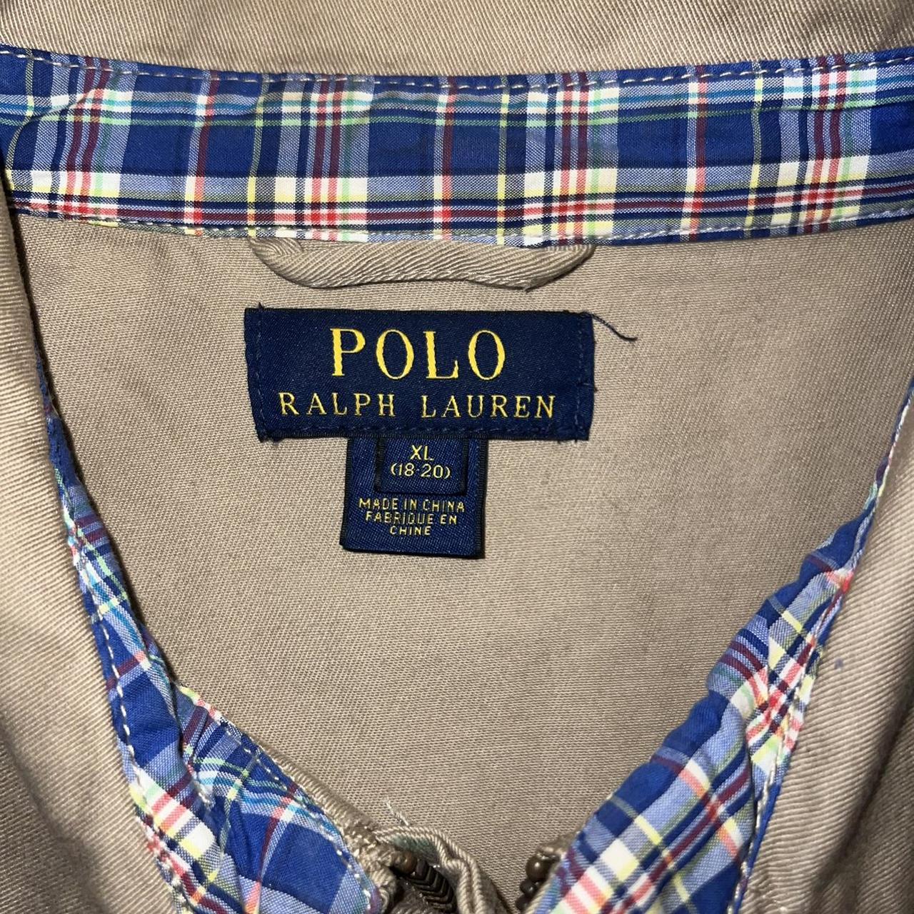 XL Polo Ralph Lauren boys lightweight jacket... - Depop