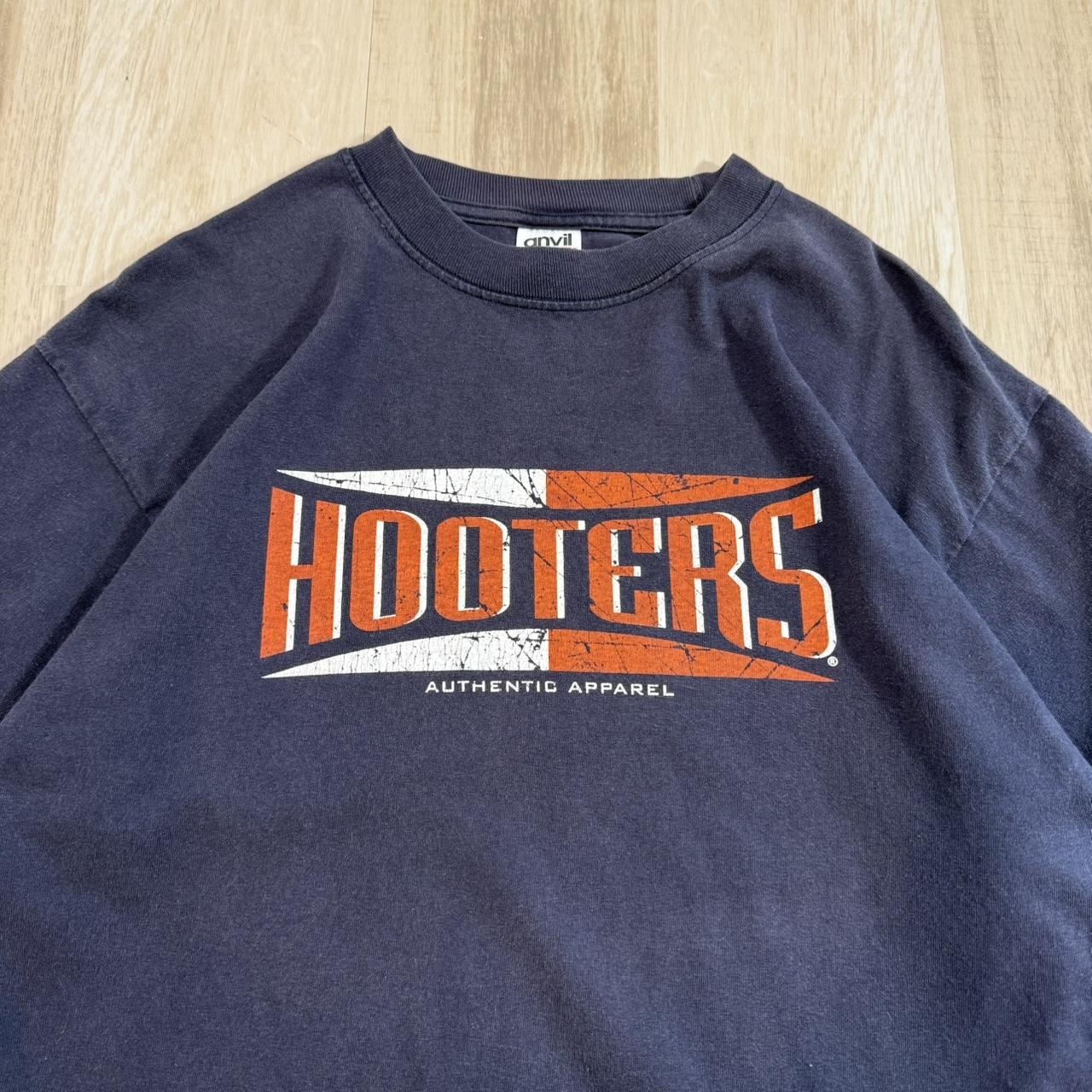 Men's T-shirt - Navy/Blue - L – Vintage Large Nav… - image 3