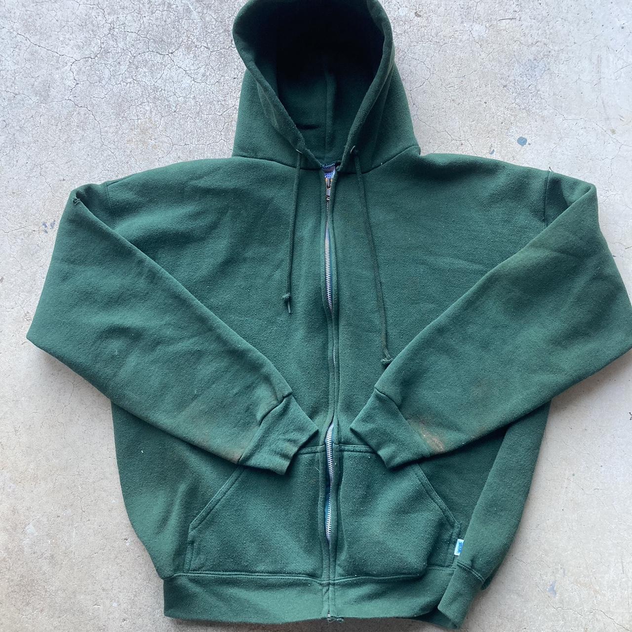 Men's Green Hoodie | Depop