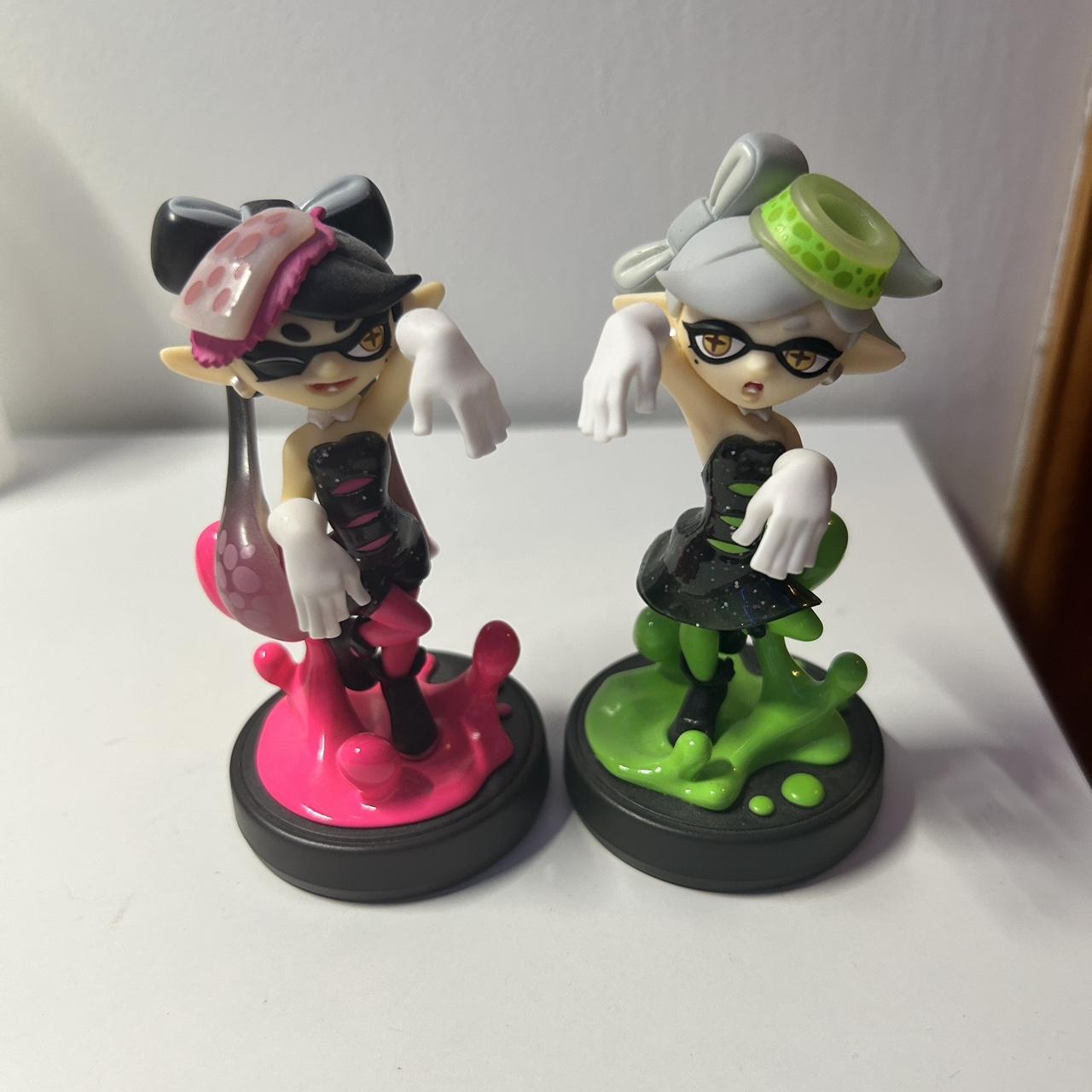 Splat sisters amiibo figures New condition, no box... - Depop