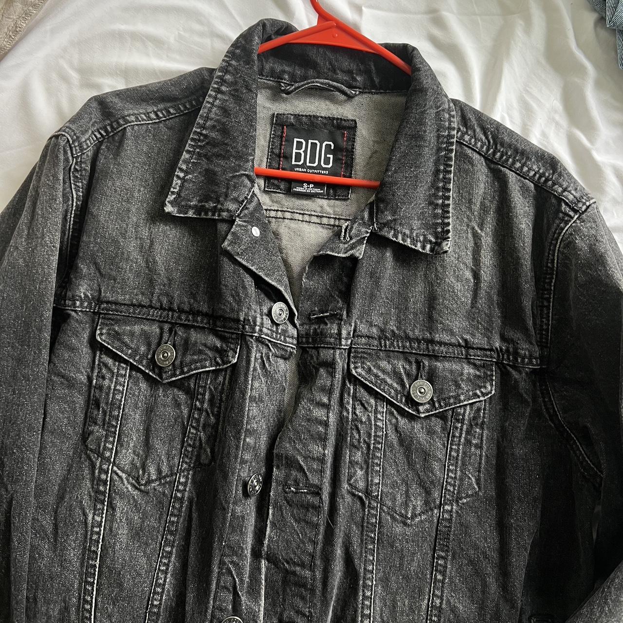 Urban outfitters store black jean jacket