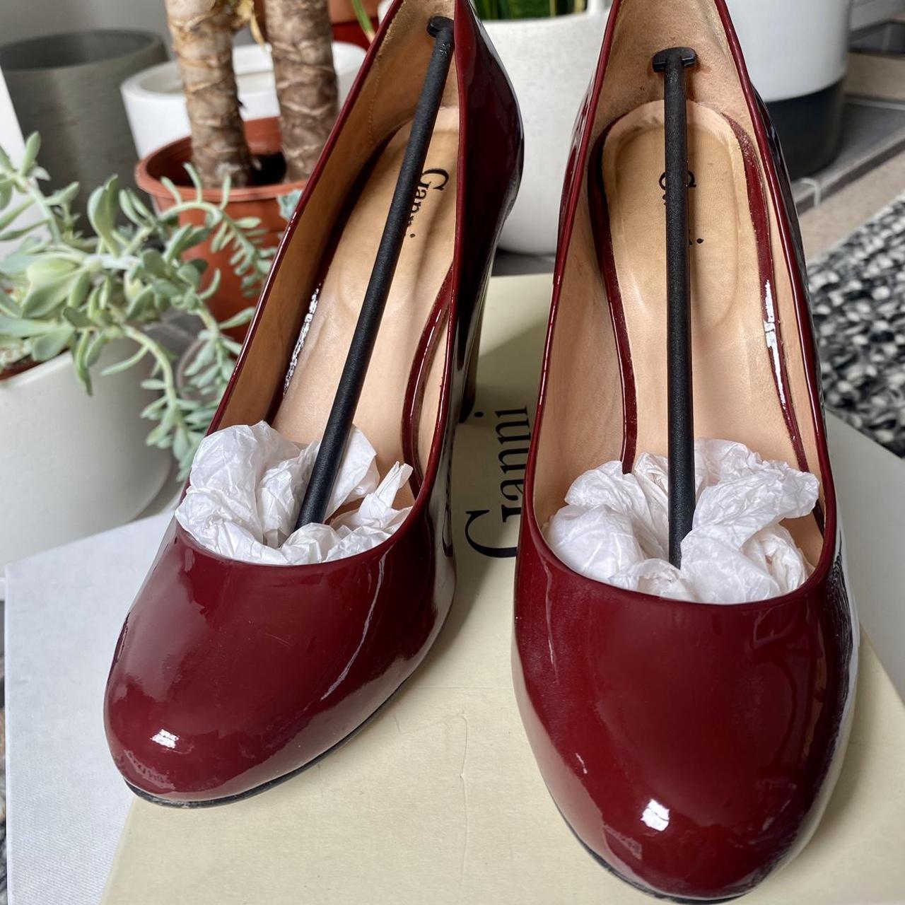 Ganni Mary Janes. Patent Leather court shoes. Ruby... - Depop