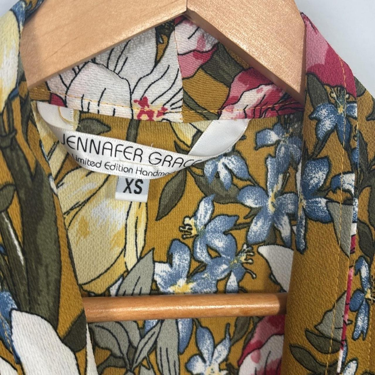 Source Unknown Women's Blouse - Red/White - XS – … - image 2