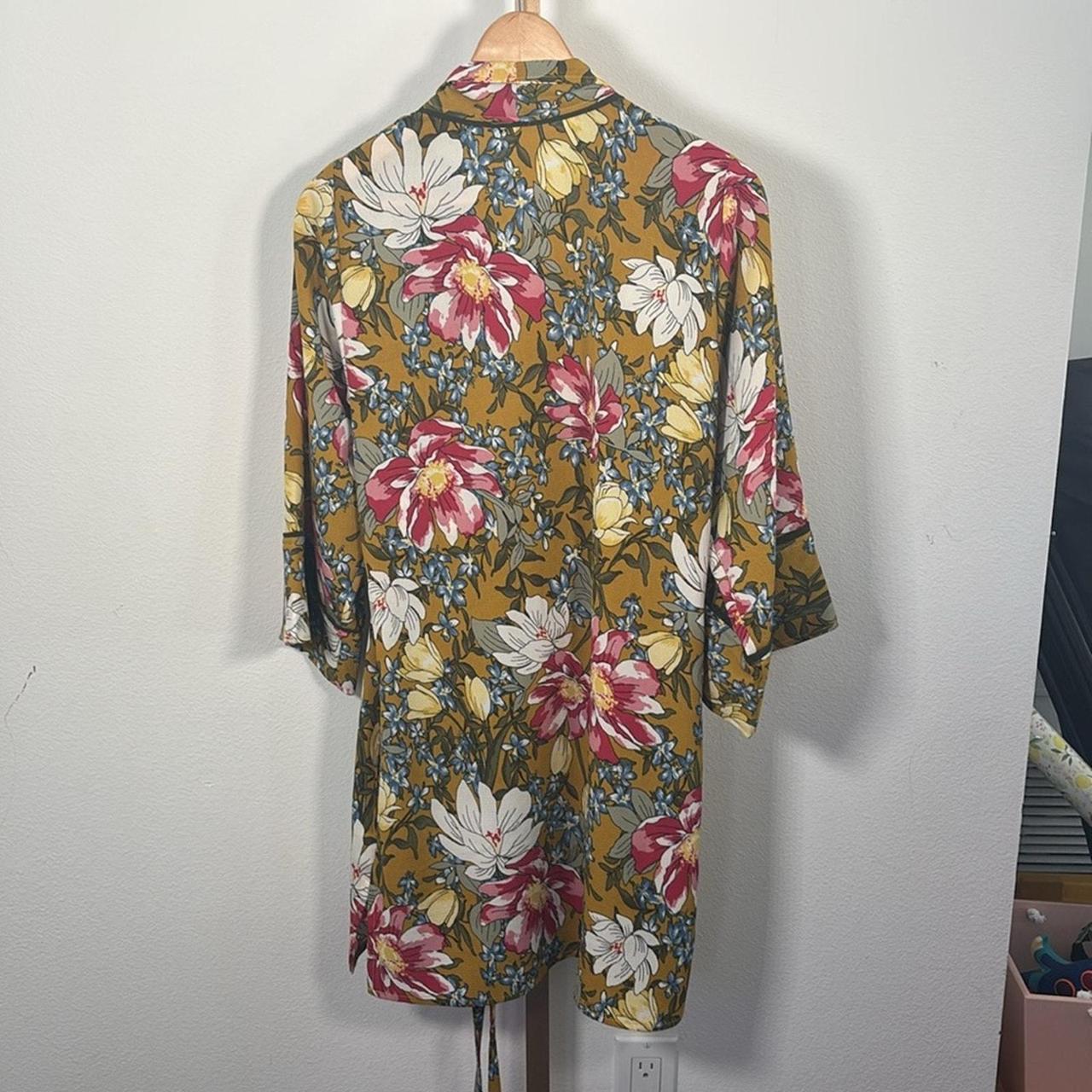 Source Unknown Women's Blouse - Red/White - XS – … - image 3