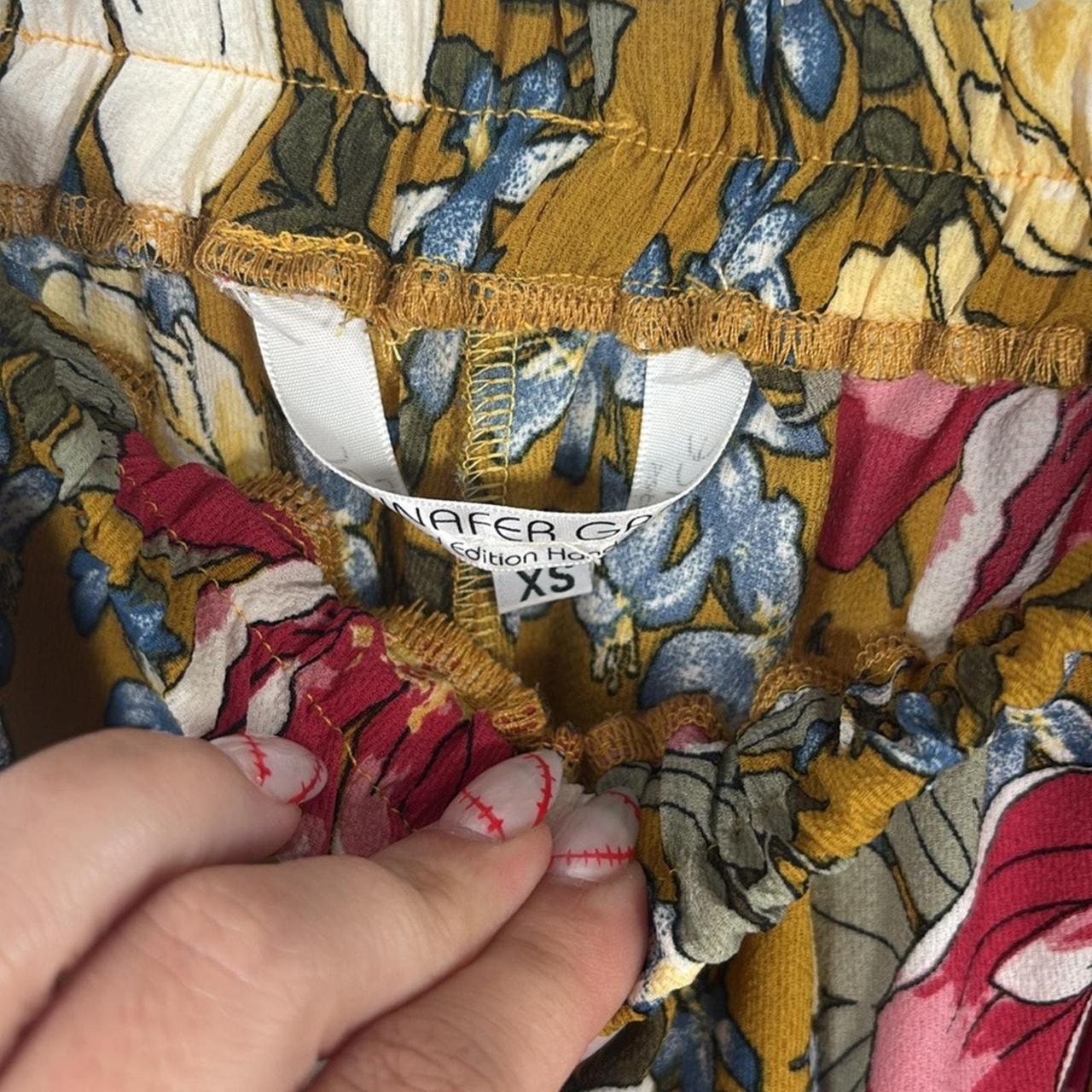 Source Unknown Women's Blouse - Red/White - XS – … - image 5