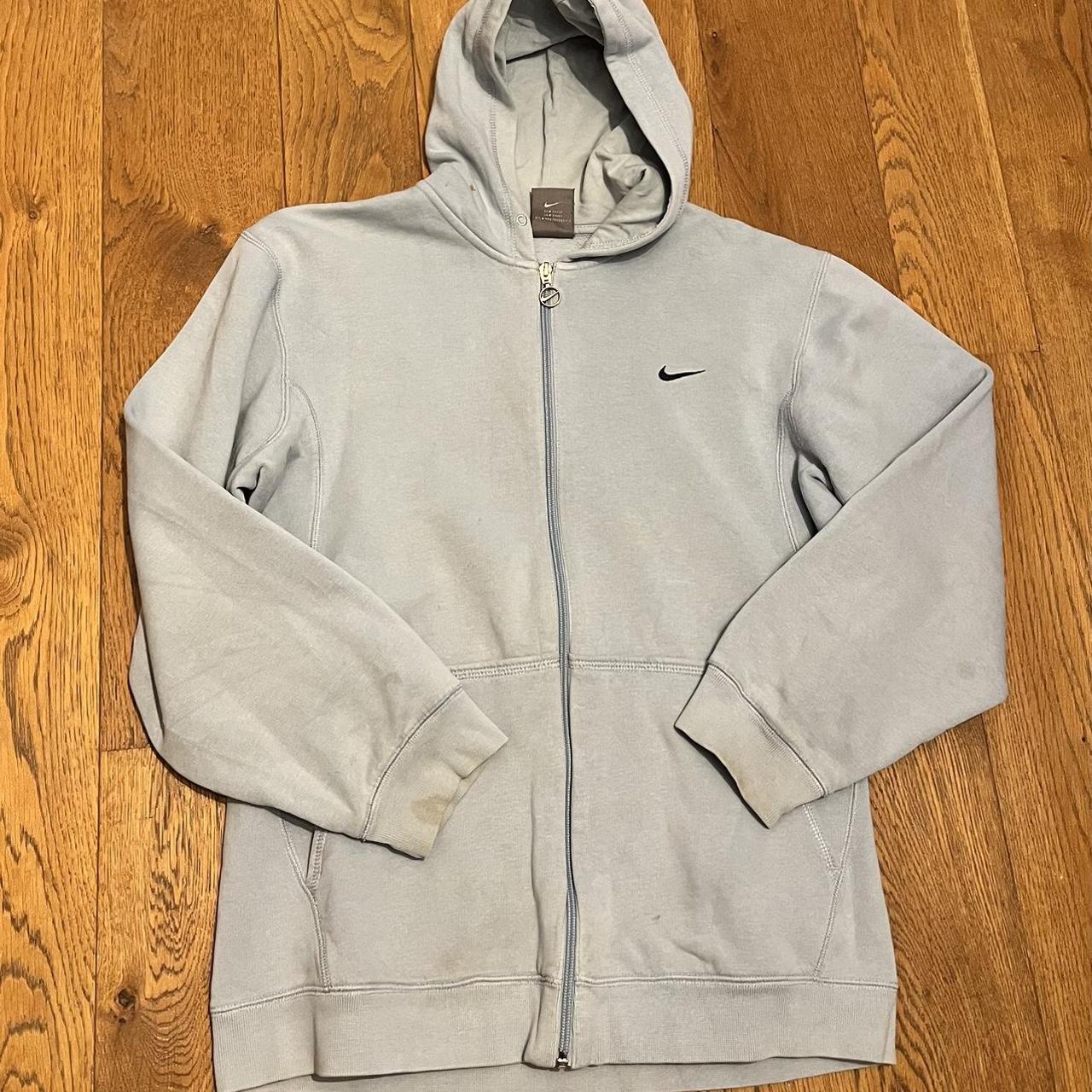 Nike Men's Blue Hoodie | Depop