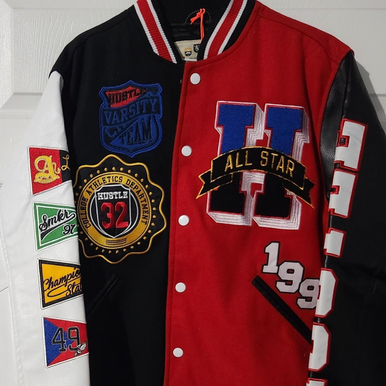 Smoke rise all star varsity jacket hot sale