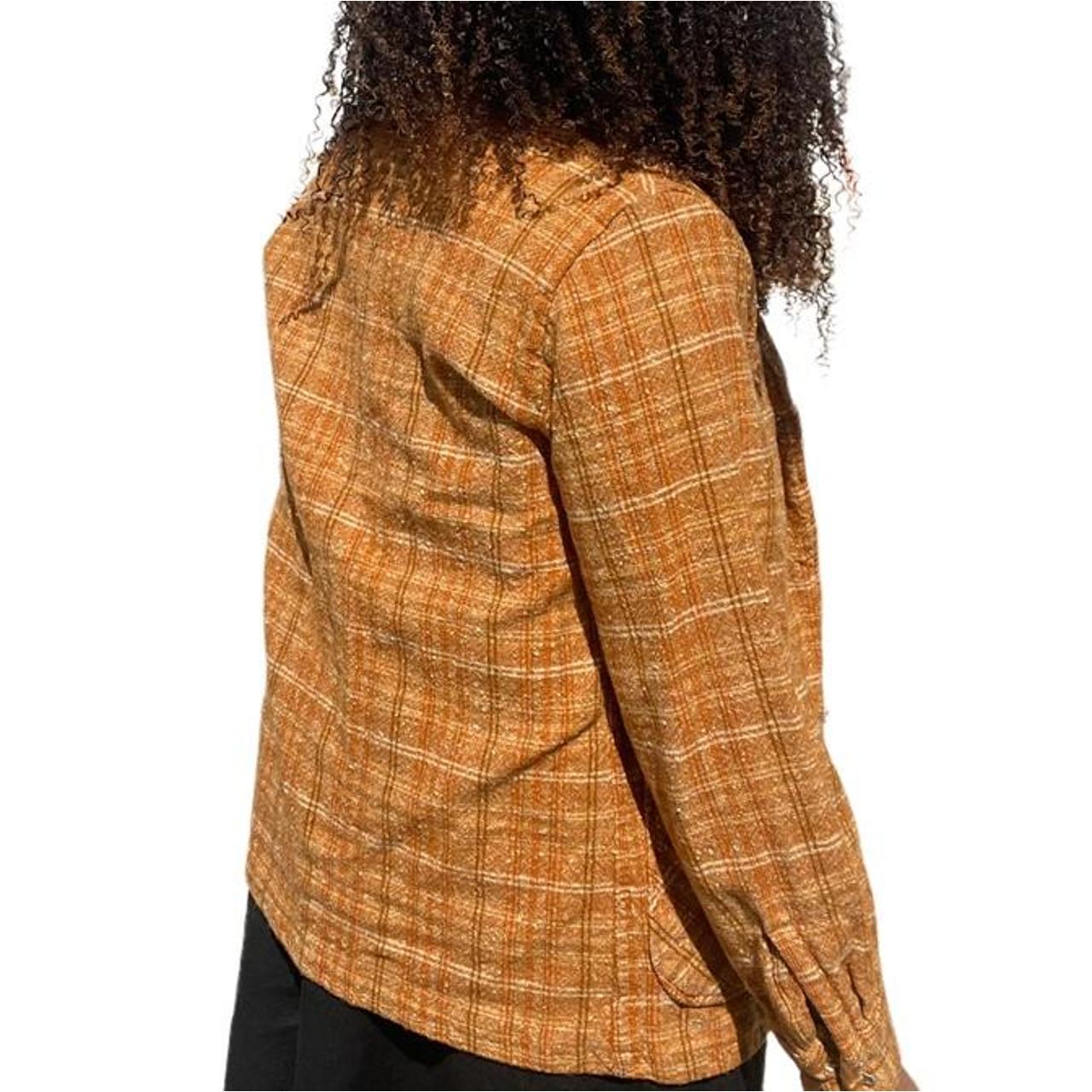 Pendleton Women's Shacket Jacket - Orange - M – V… - image 3
