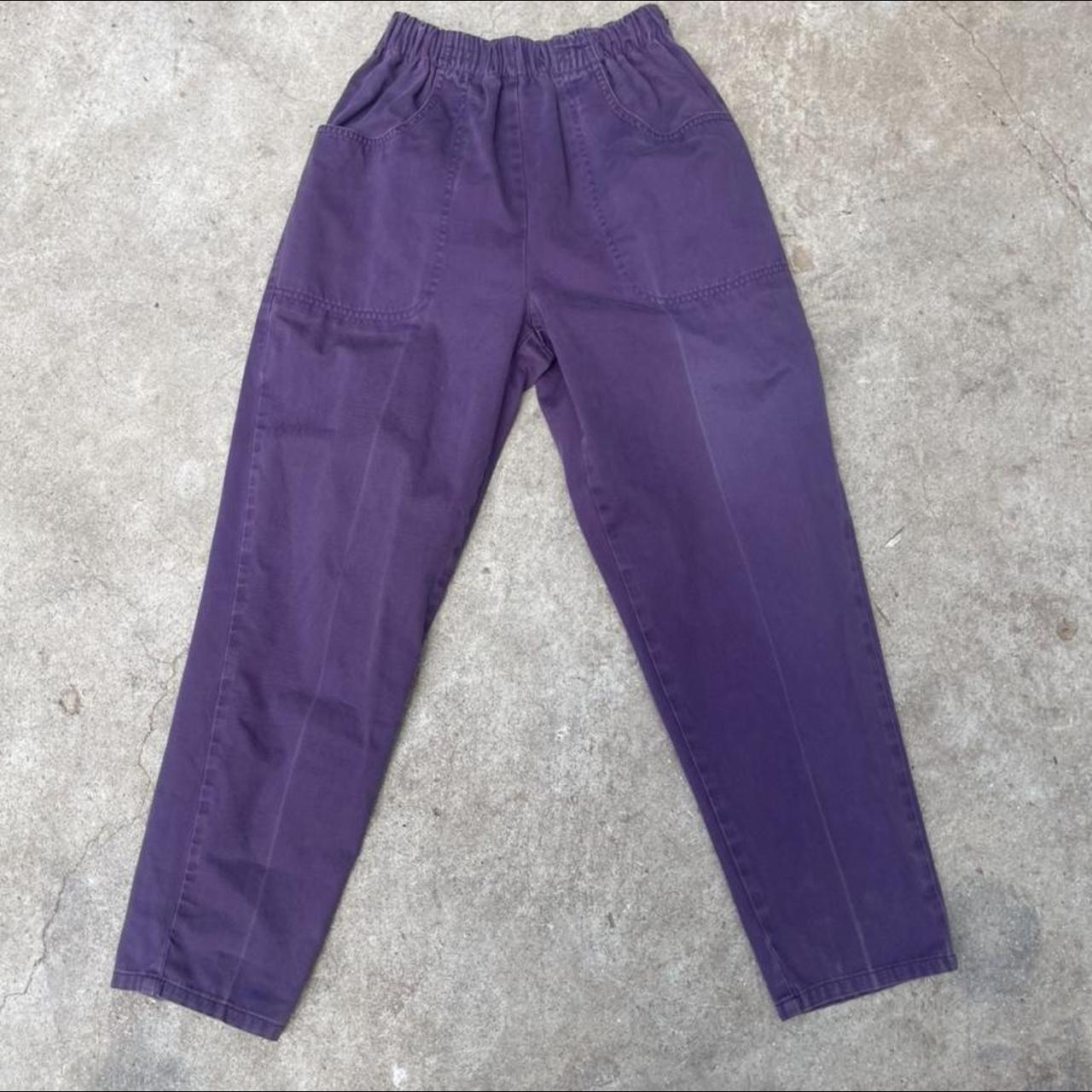 Purple Cascade Blue Vintage lounge pants. 100%... - Depop