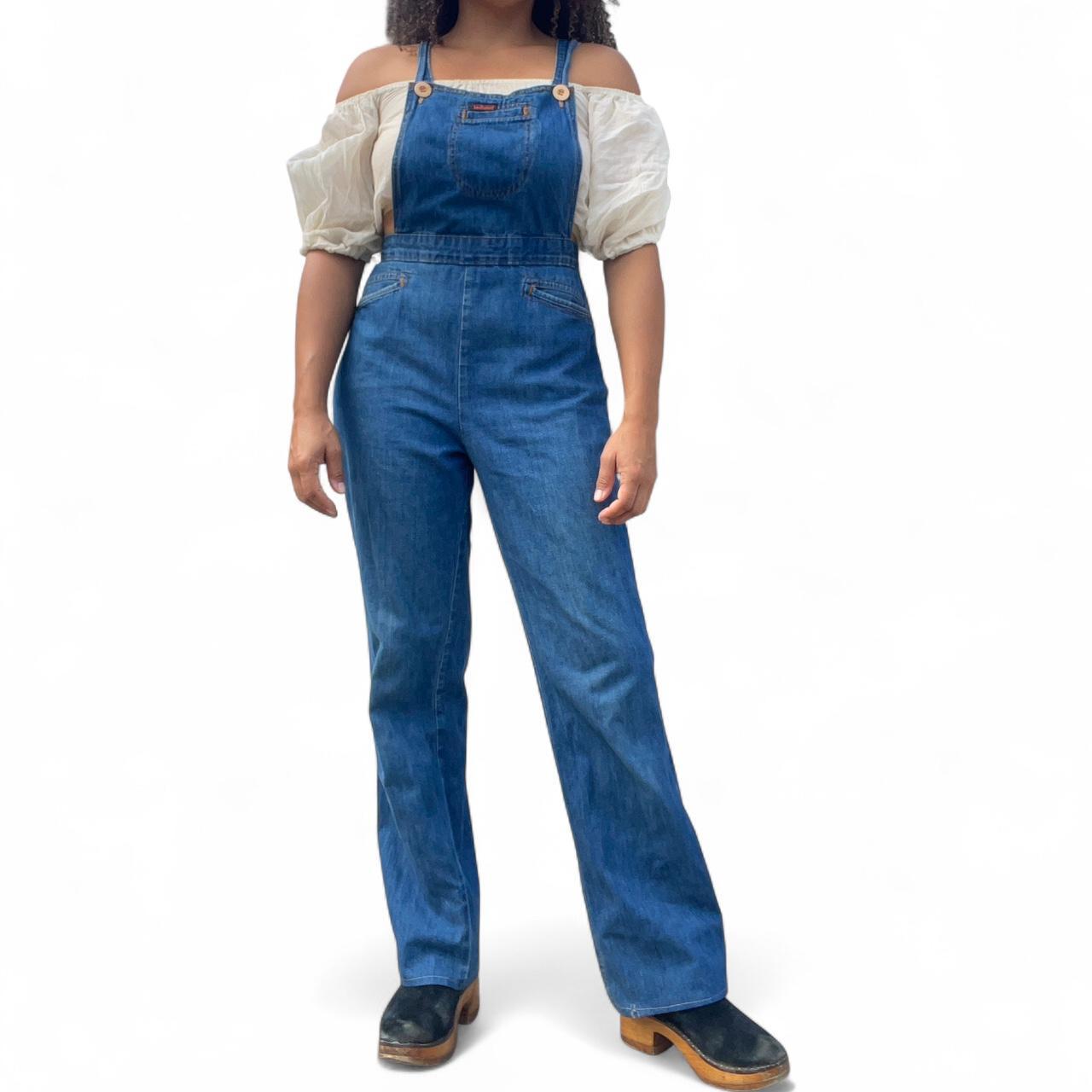 Landlubber Women's Overalls - Blue/Navy - M – Lan… - image 2