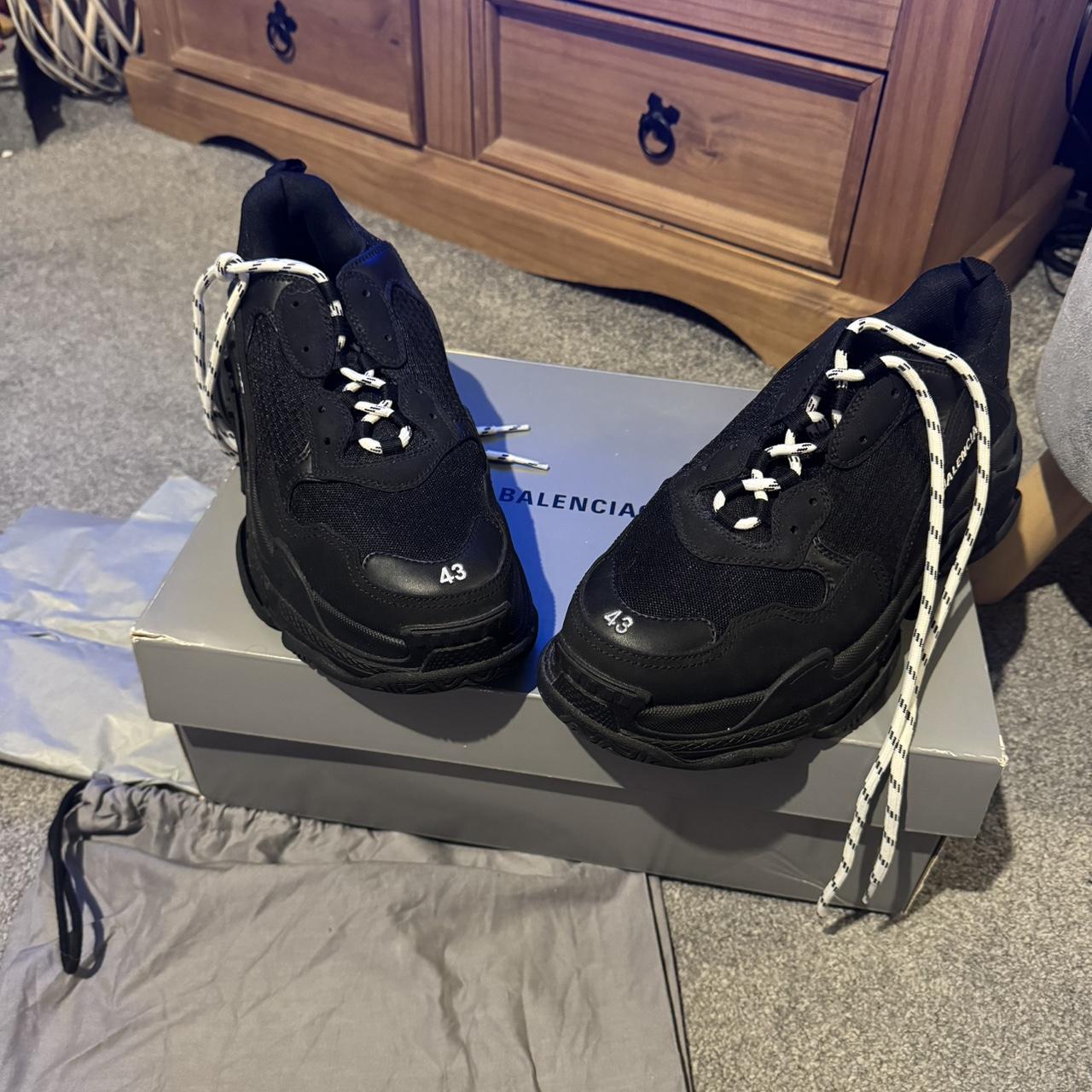 Balenciaga triple s black 43 online