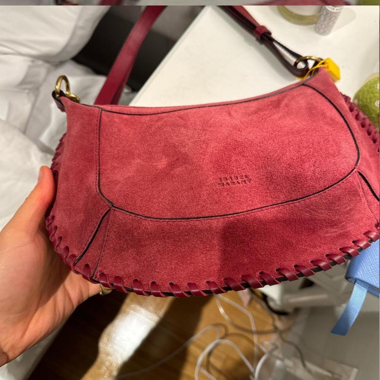 Isabel Marant Bag Beautiful Burgundy Suede Depop