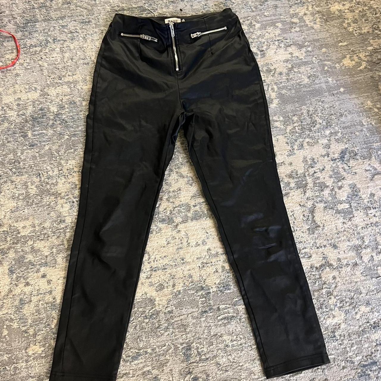 Princess Polly leather pants Size 6 - Depop