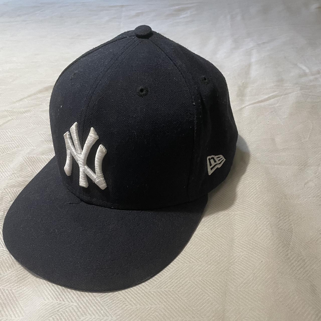 New Era Men's Navy Hat | Depop