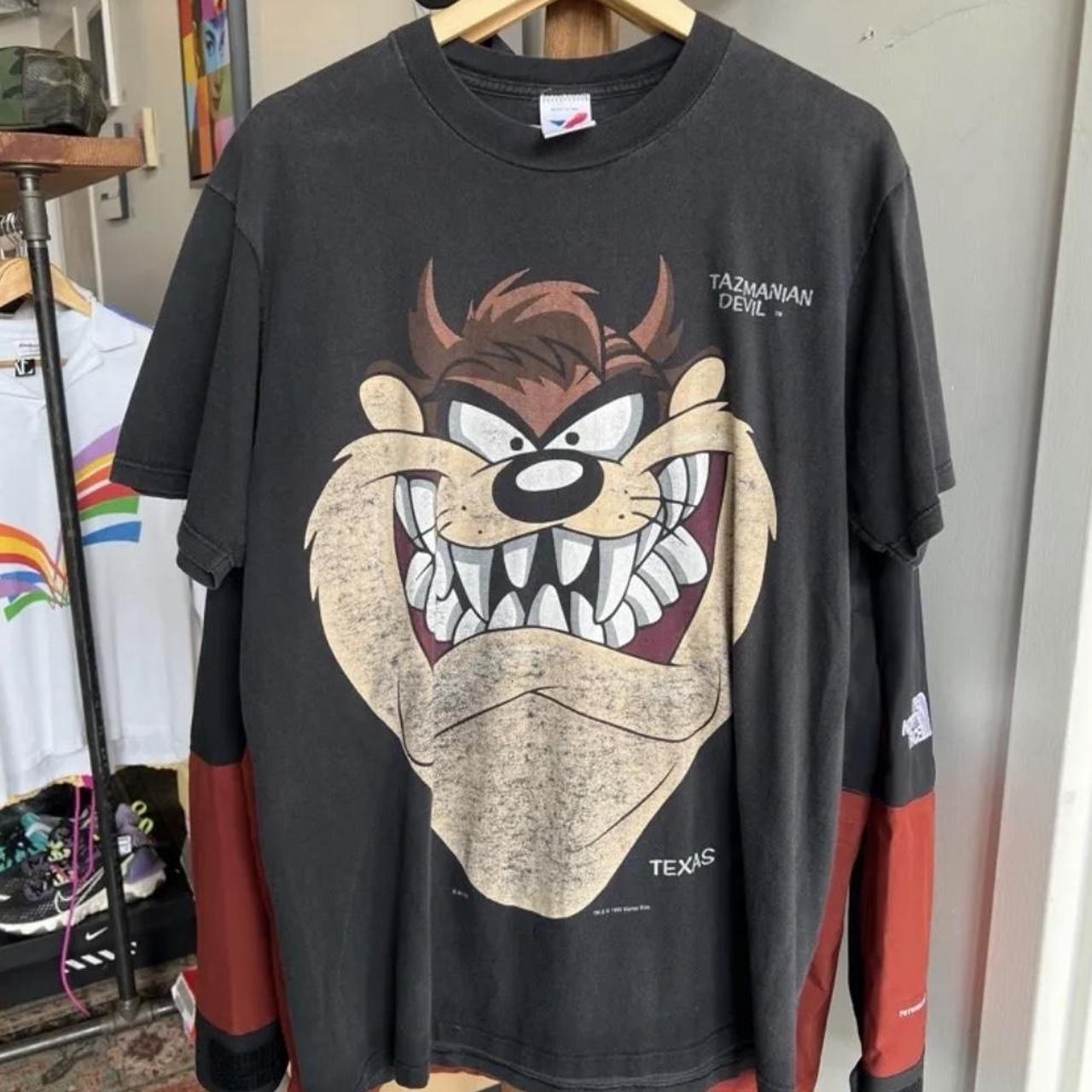 90s Taz T. Size Large. #taz #vintage - Depop