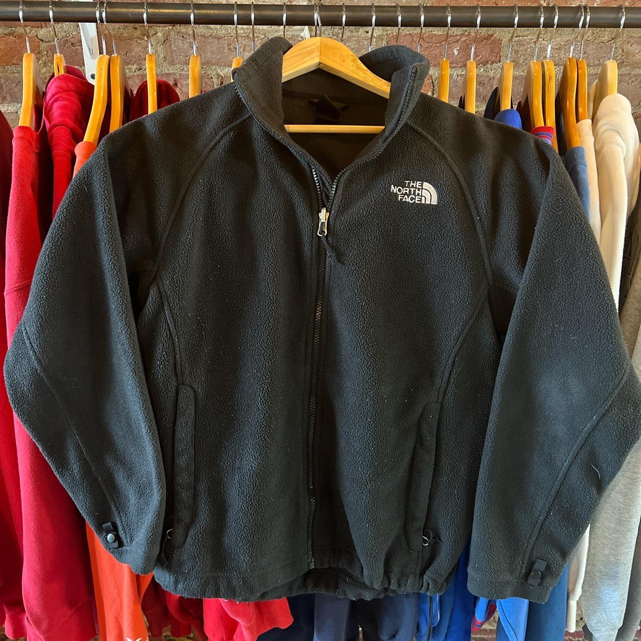 The North Face full zip fleece jacket. Size Medium.... - Depop