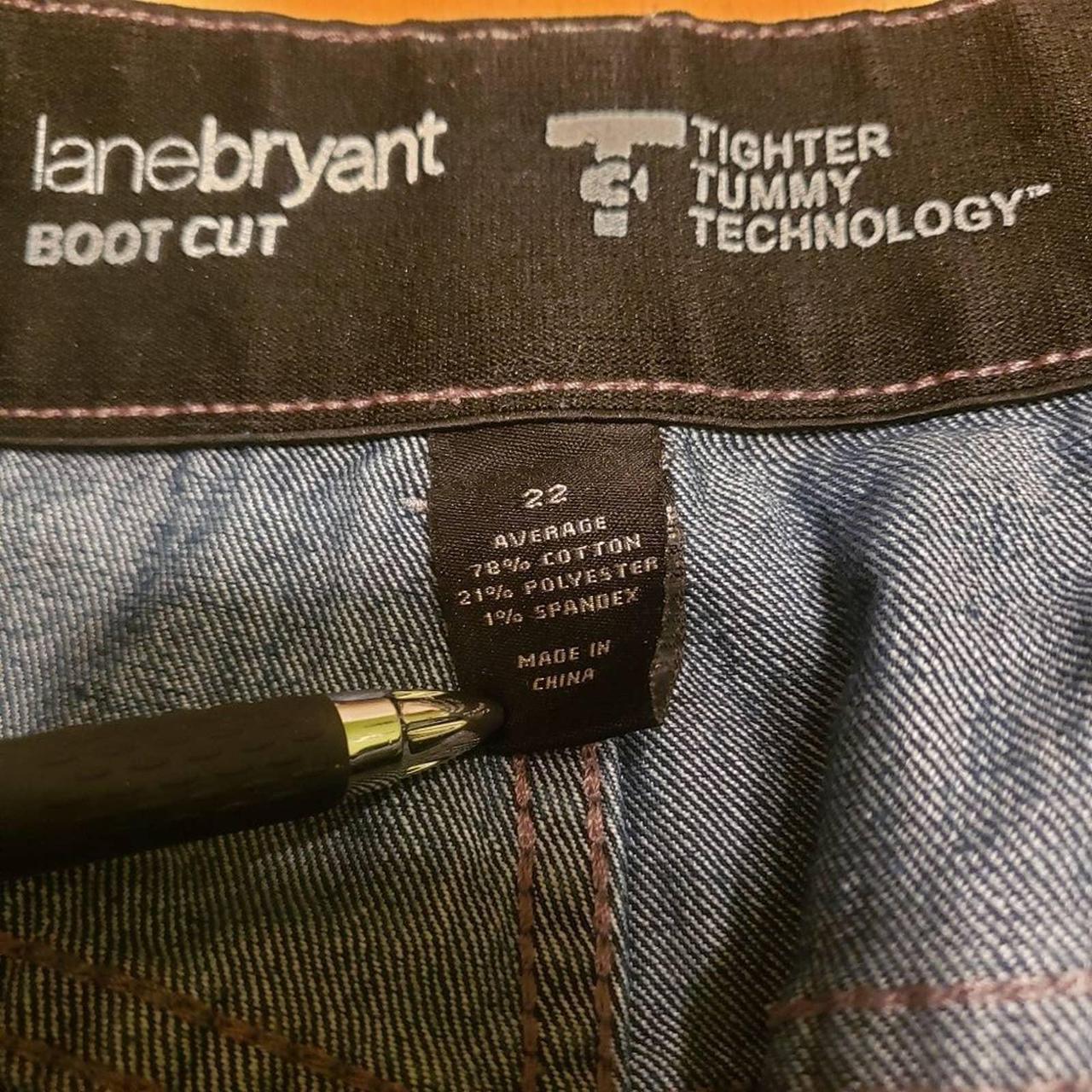 Lane bryant bootcut tighter hotsell tummy technology