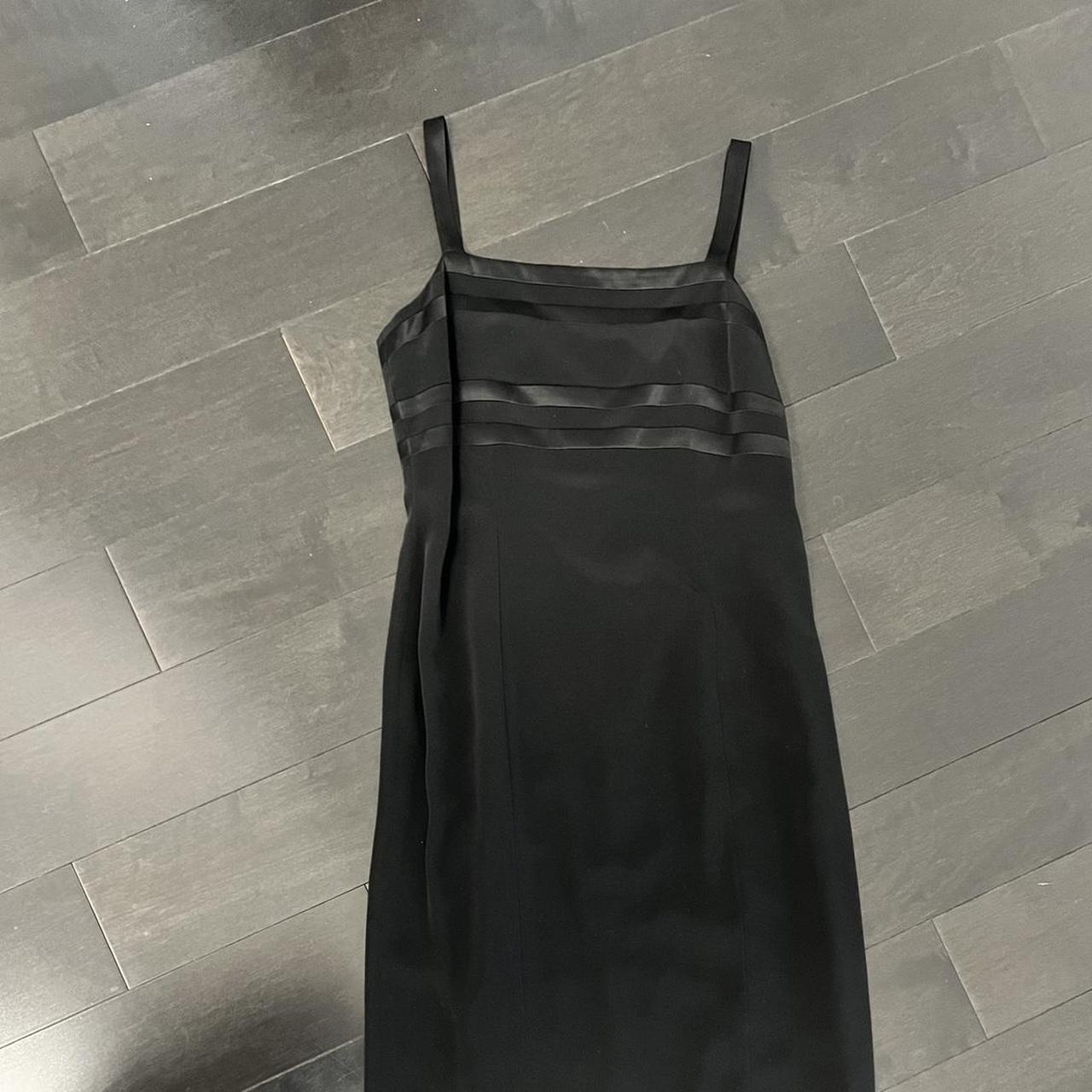 Vintage Jones, New York black maxi dress size small Depop