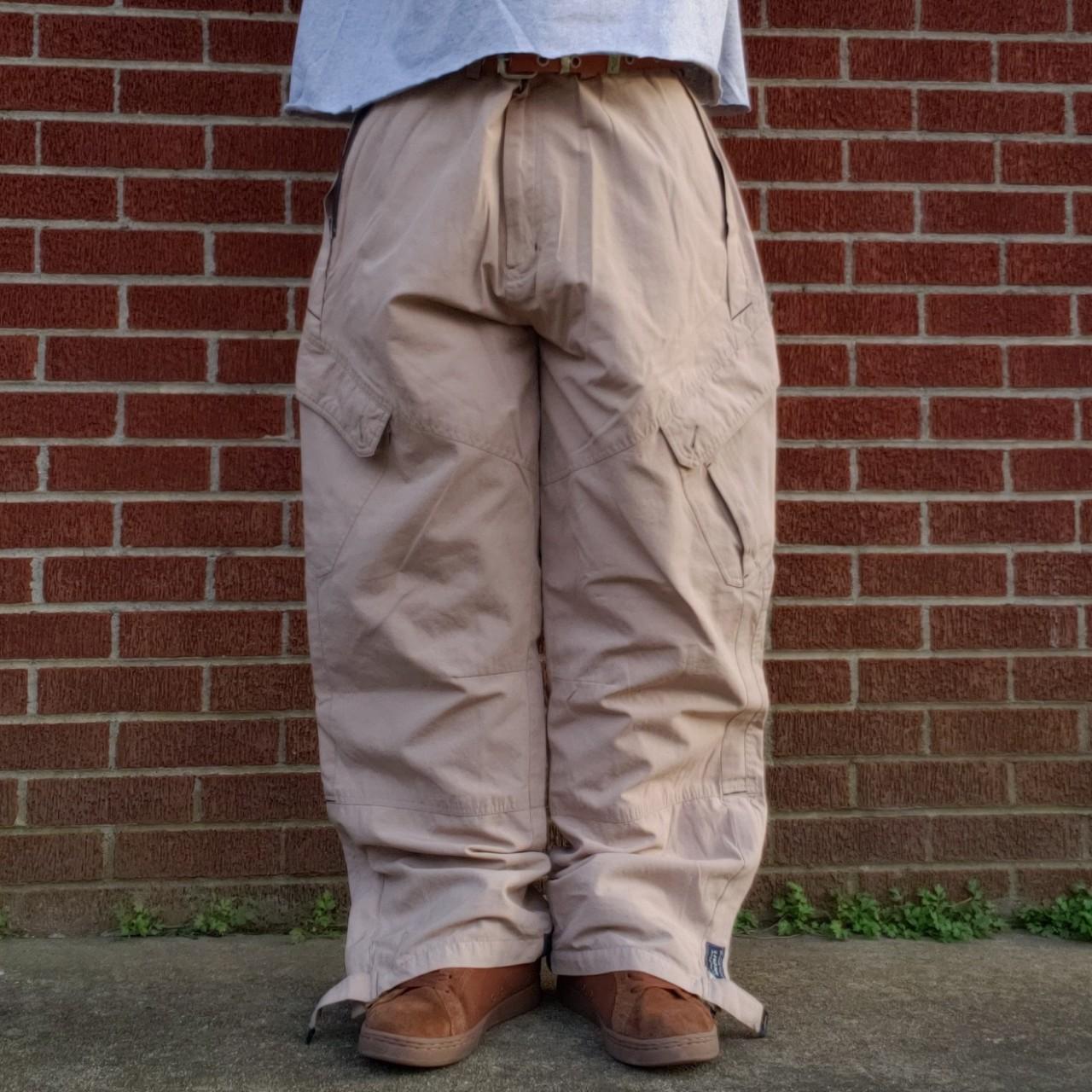 Wearfirst baggy insulated khakis tech skater cargo... Depop