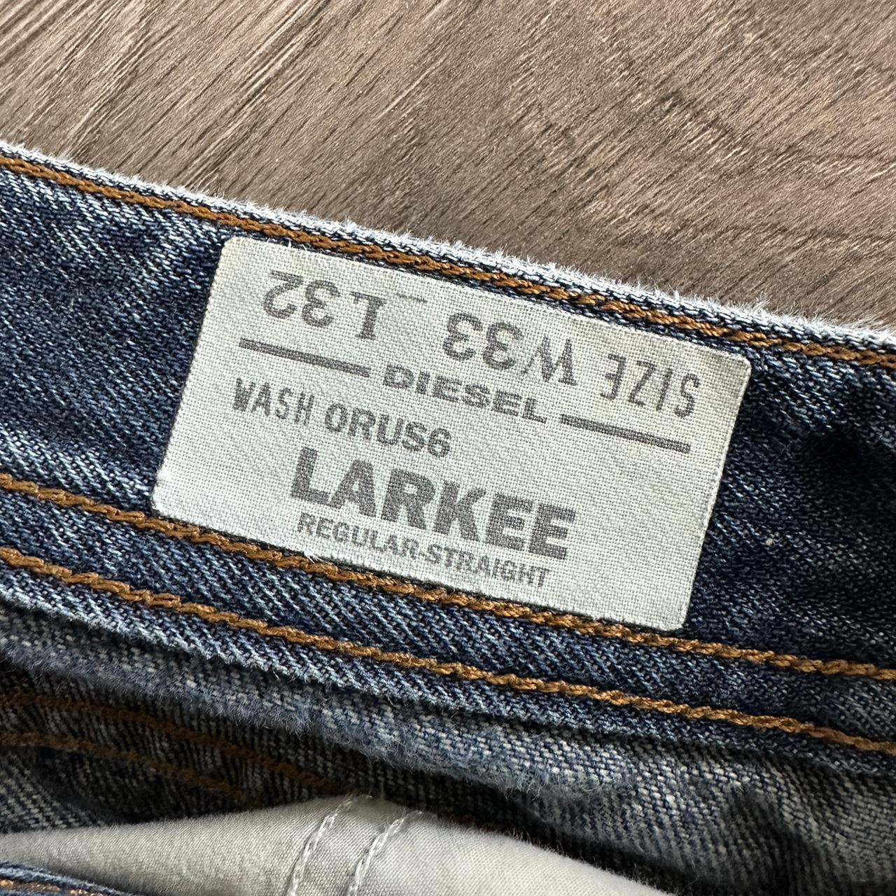 Vintage Diesel Industry jeans Size 35x 31 Worn... Depop