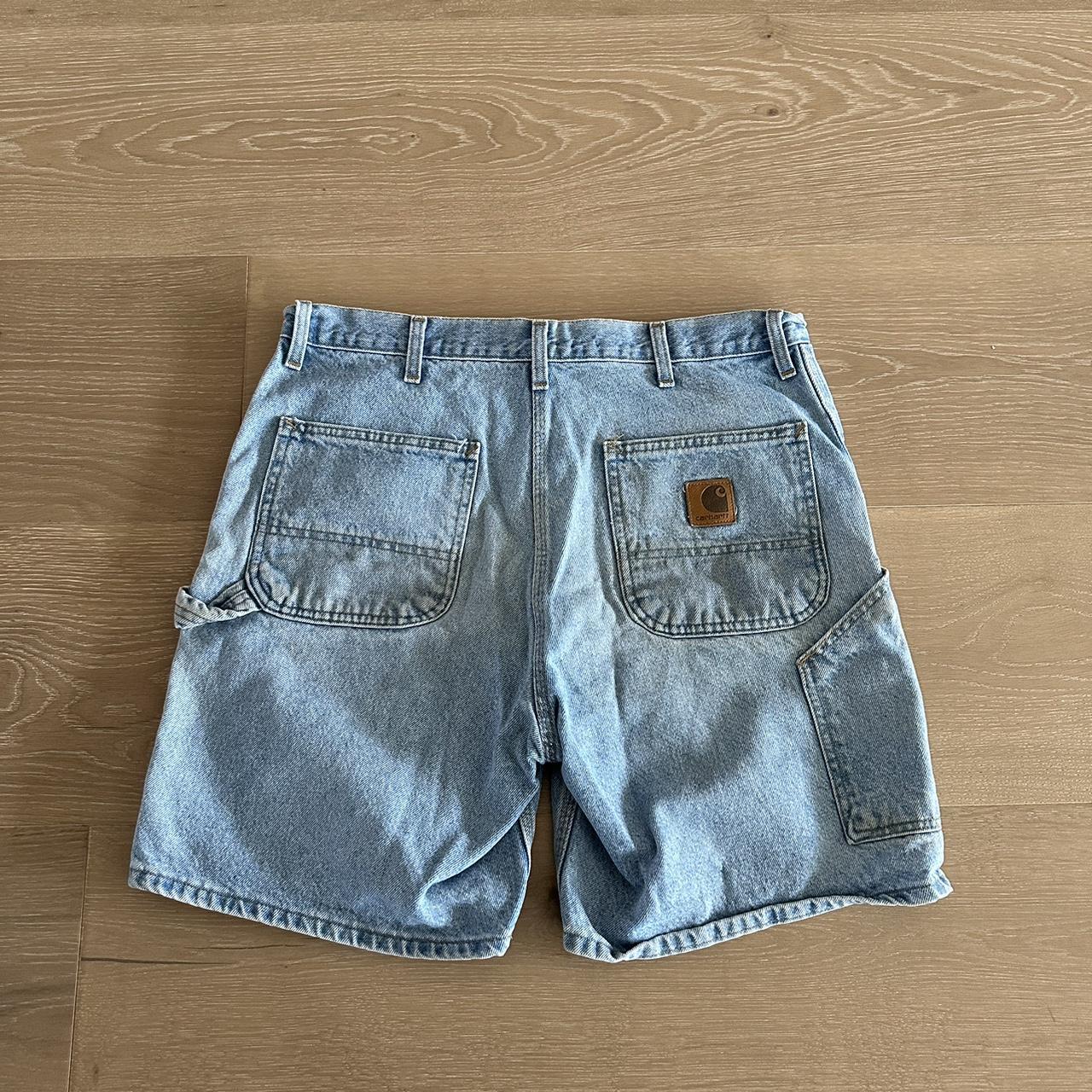 Vintage 90s Carhartt jorts Jean... - Depop