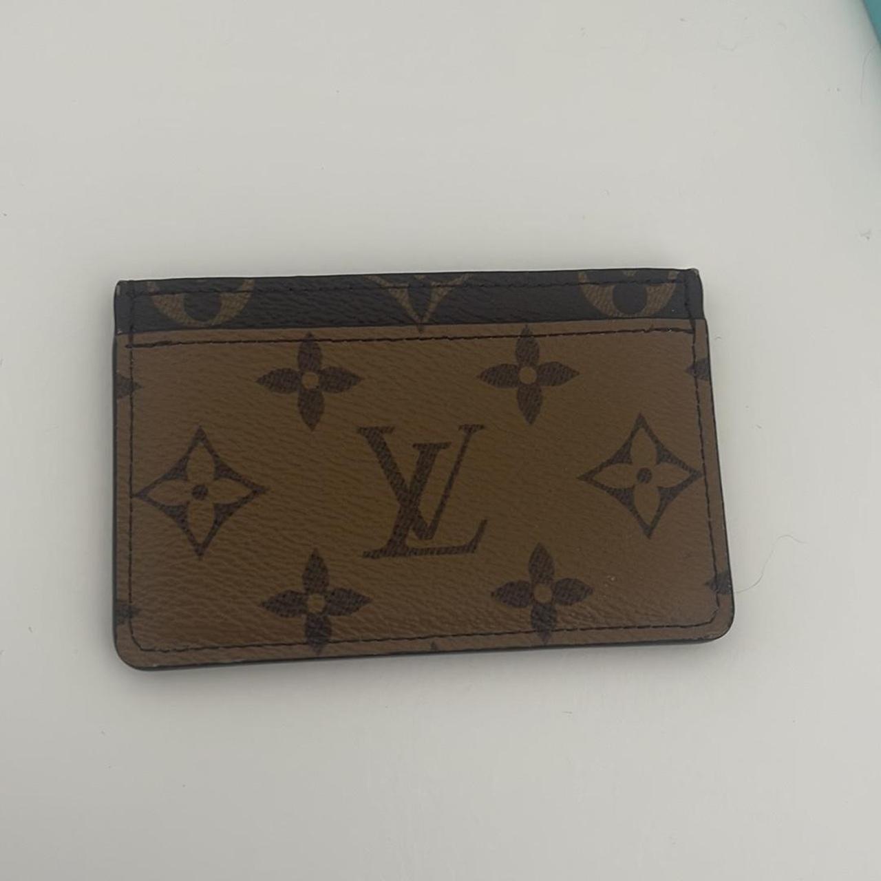 Vintage Louis Vuitton Wallet 4 card holders 1 - Depop